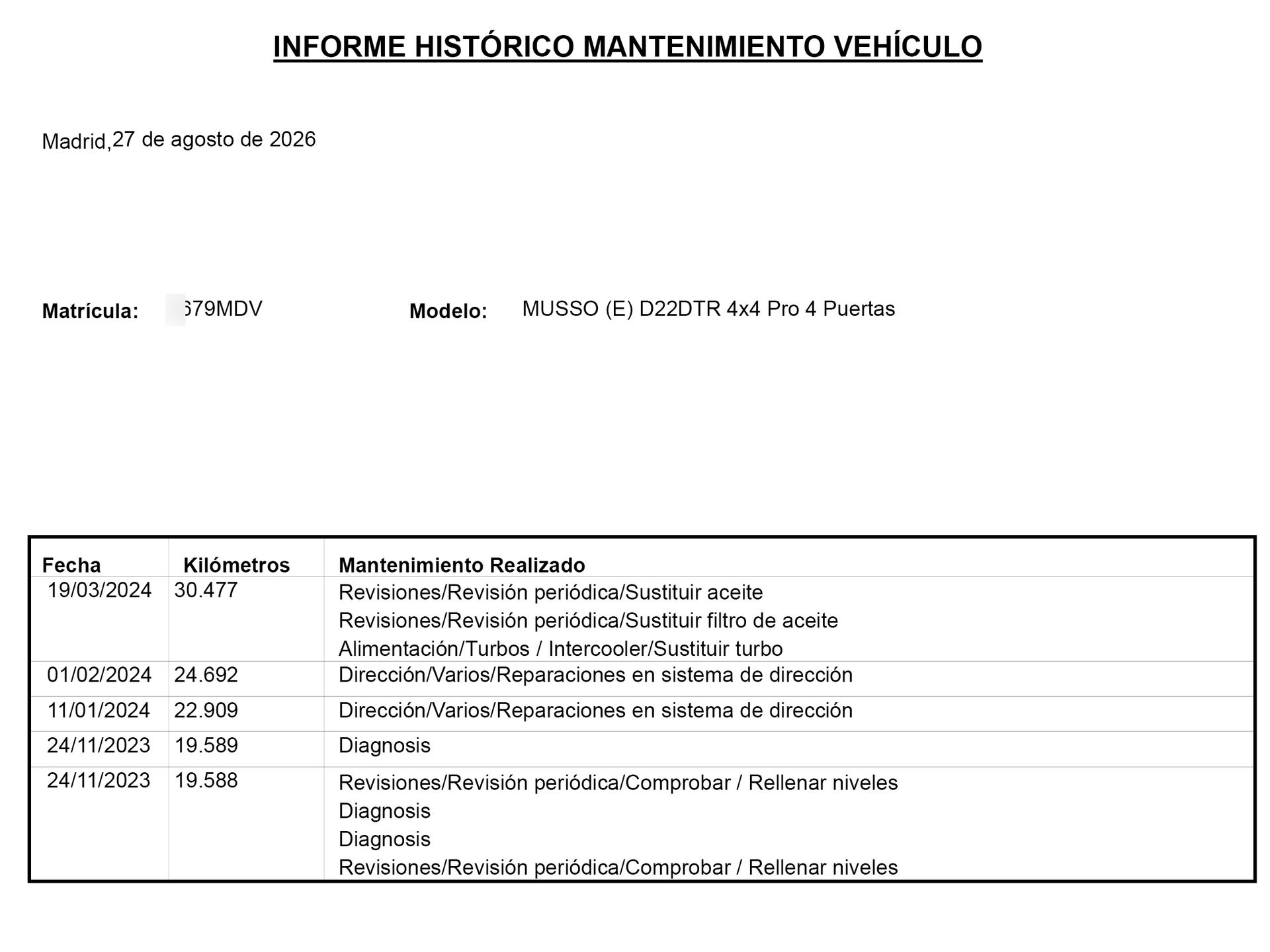 SsangYong Musso Sports D22DTR Pro 4x4 - foto 27