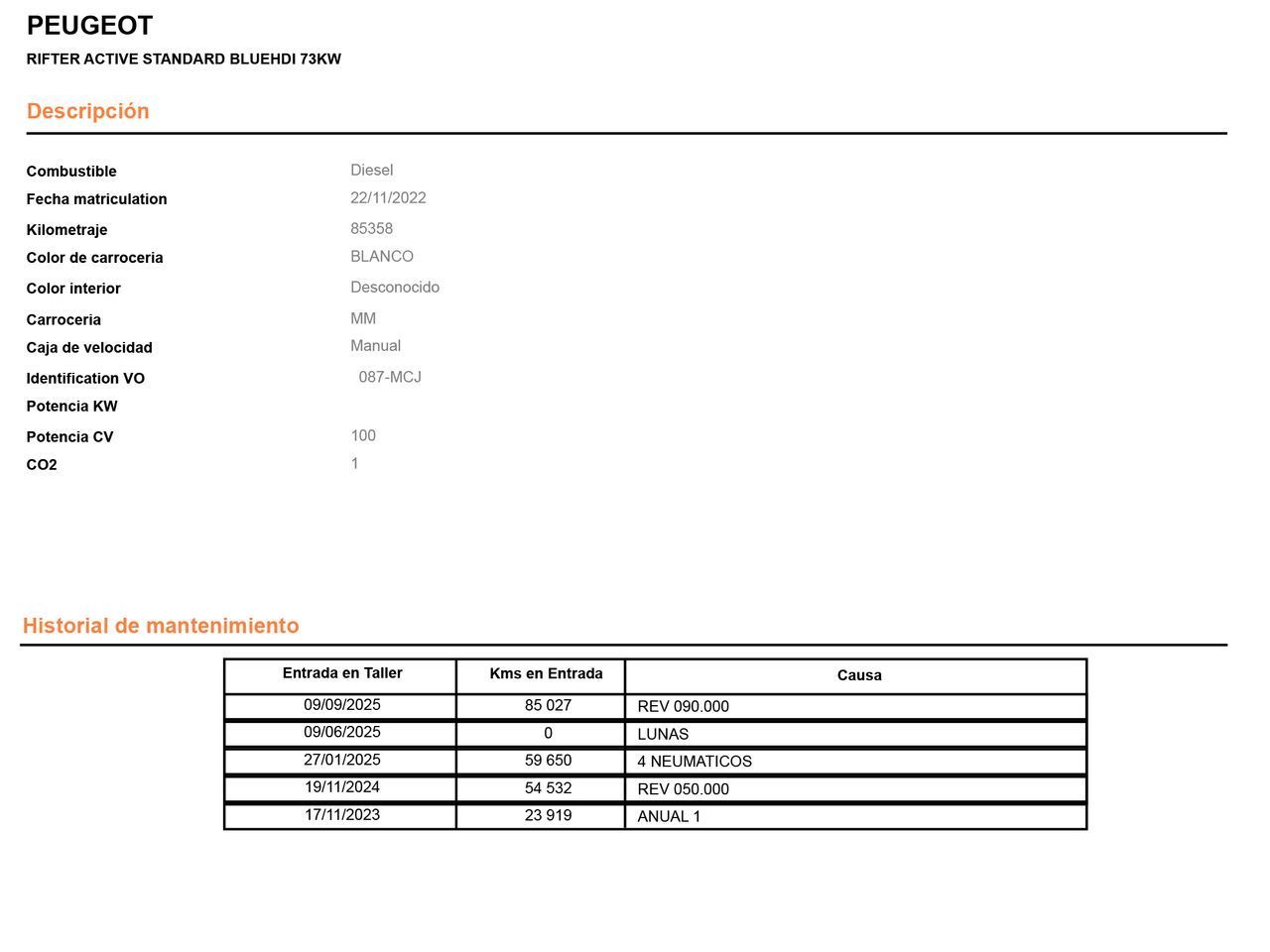 Peugeot Rifter Active Pack Business Standard BlueHDi - foto 17
