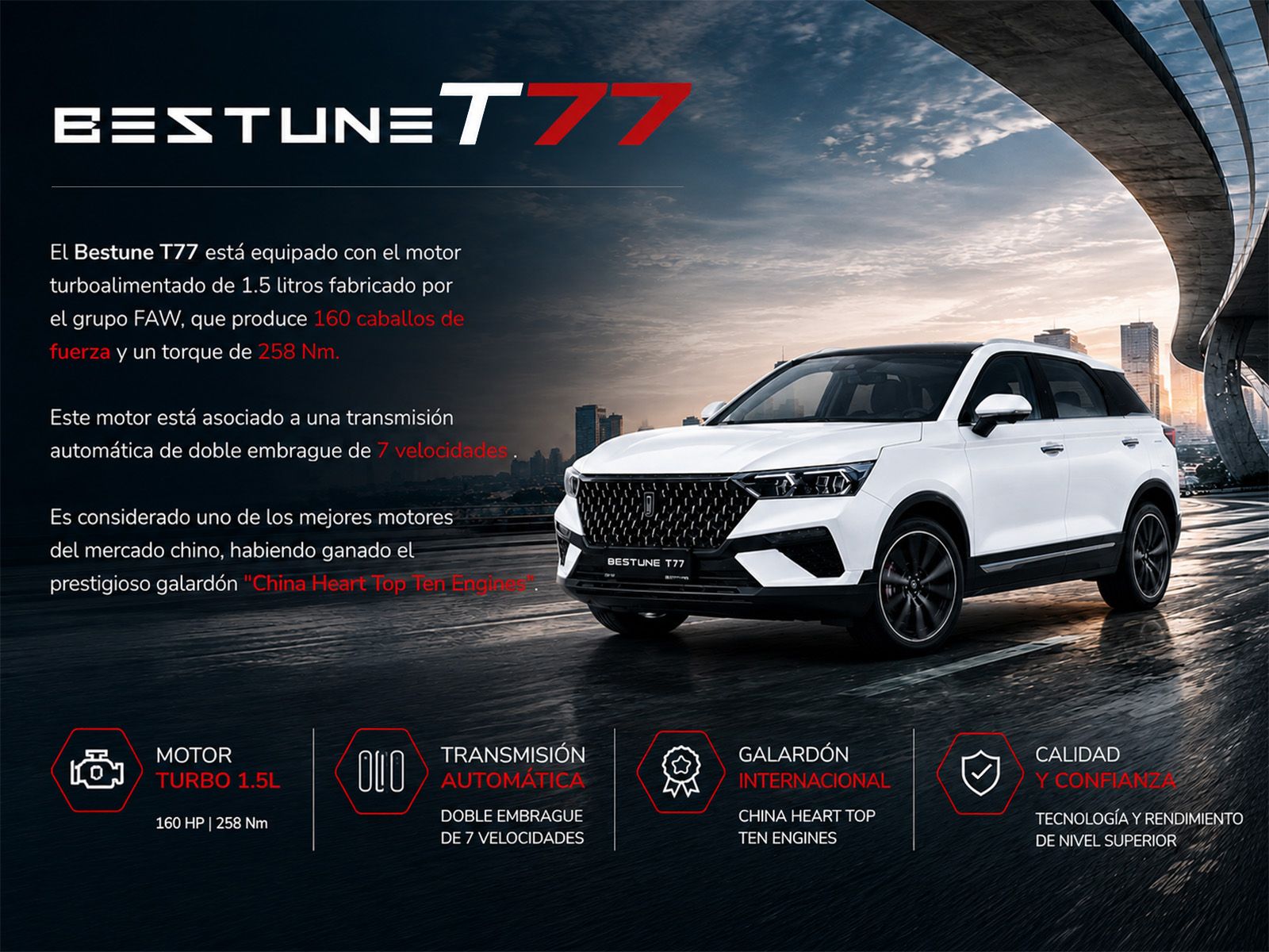 Bestune T77 1.5T DCT Premium - foto 8