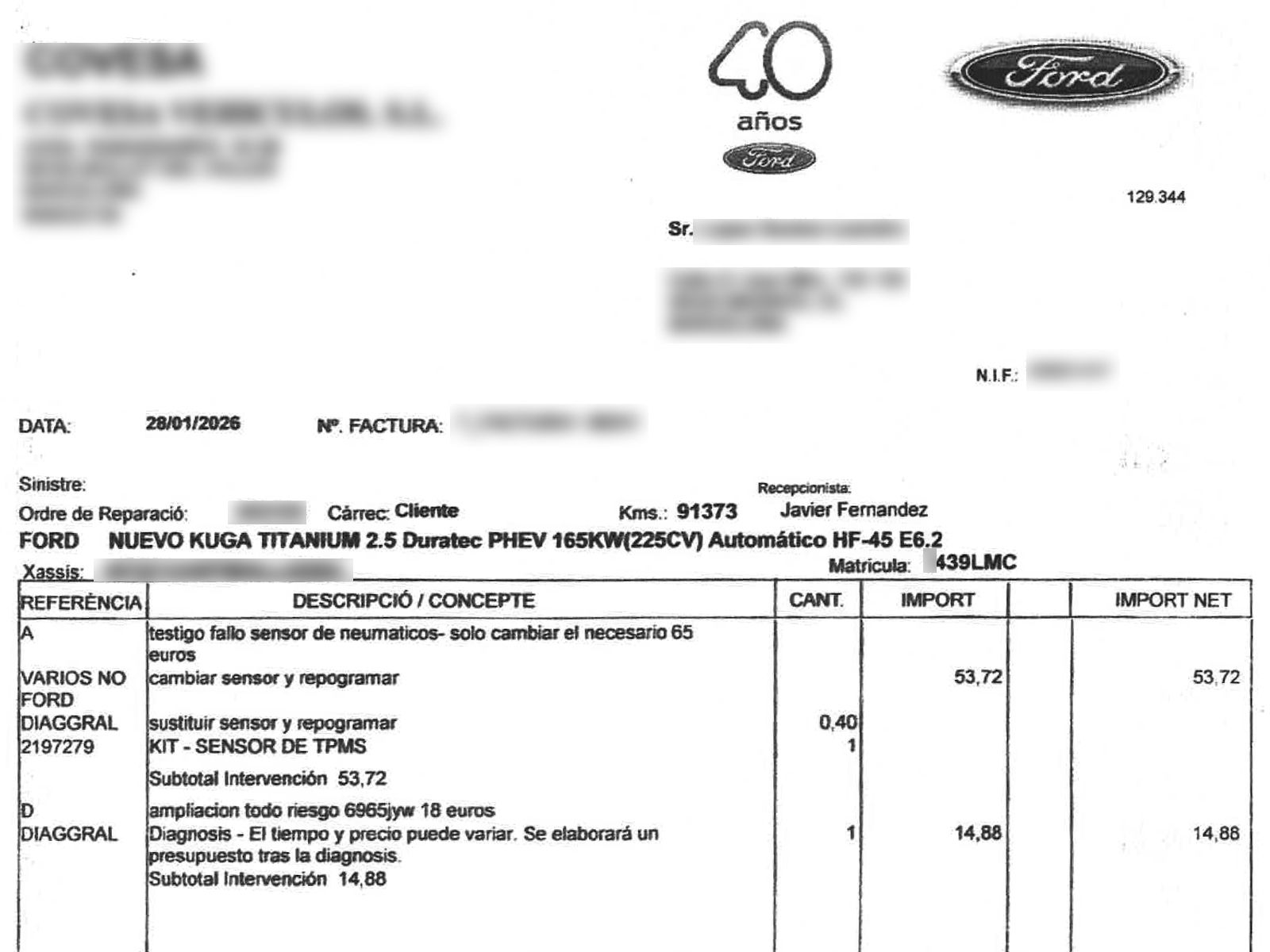 Ford Kuga 2.5 Duratec PHEV Titanium - foto 25