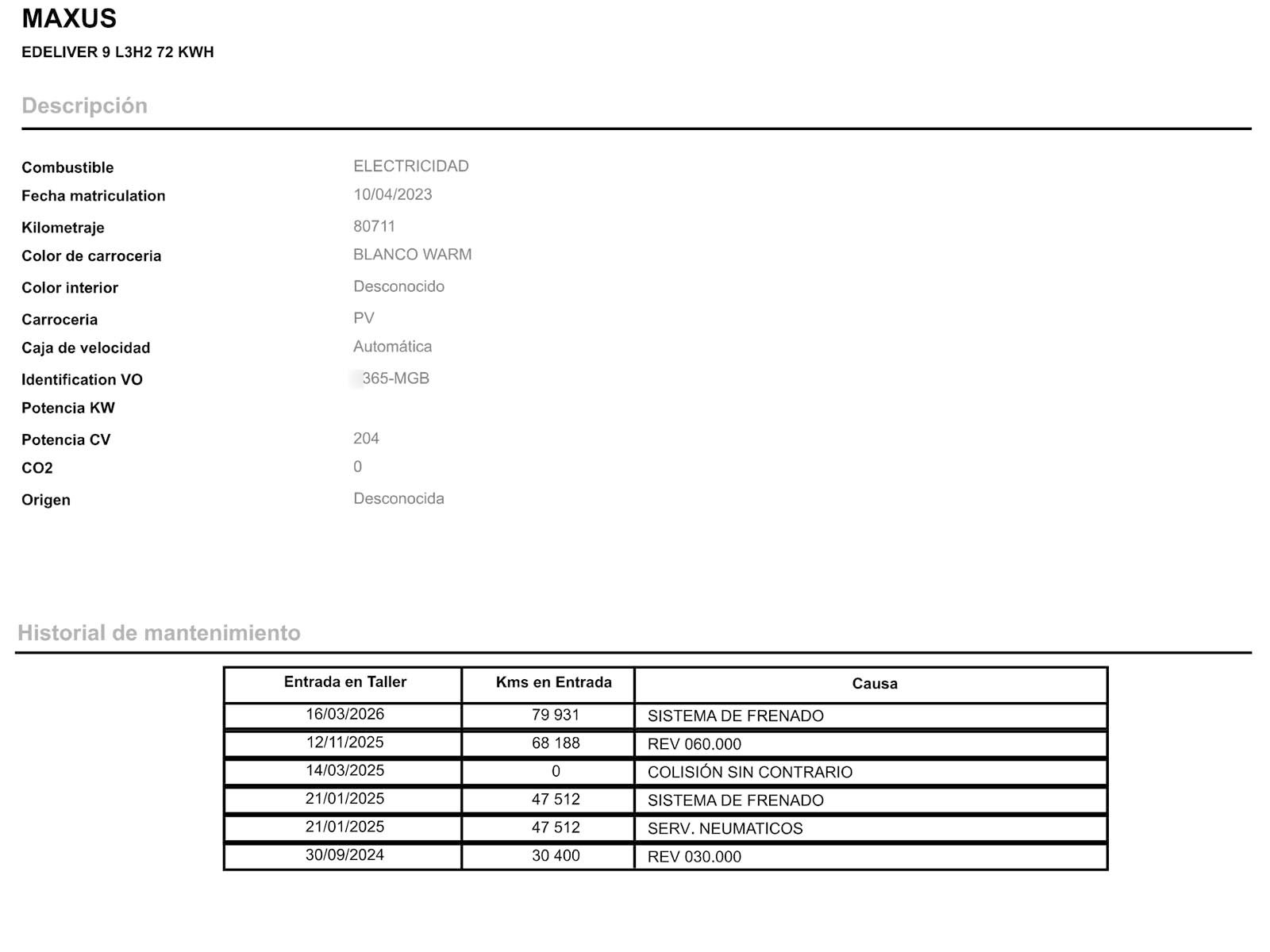 MAXUS eDeliver 9 L3H2 72 kWh - foto 23