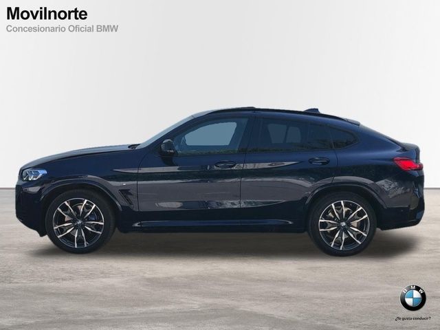 Fotos de BMW X4 M40d color Azul. Año 2024. 250KW(340CV). Diésel. En concesionario Movilnorte El Plantio de Madrid