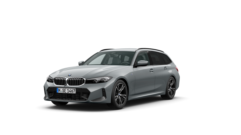 Fotos de BMW Serie 3 318d Touring color Gris. Año 2025. 110KW(150CV). Diésel. En concesionario Movilnorte El Carralero de Madrid