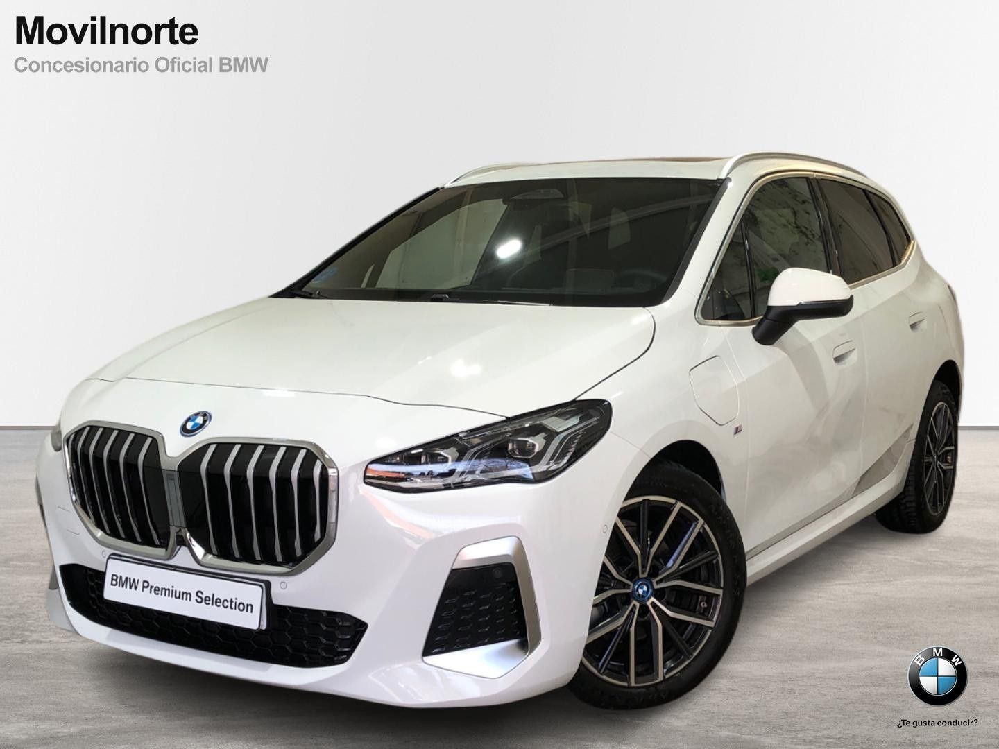 Fotos de BMW Serie 2 225e Active Tourer color Blanco. Año 2024. 180KW(245CV). Híbrido Electro/Gasolina. En concesionario Movilnorte El Plantio de Madrid