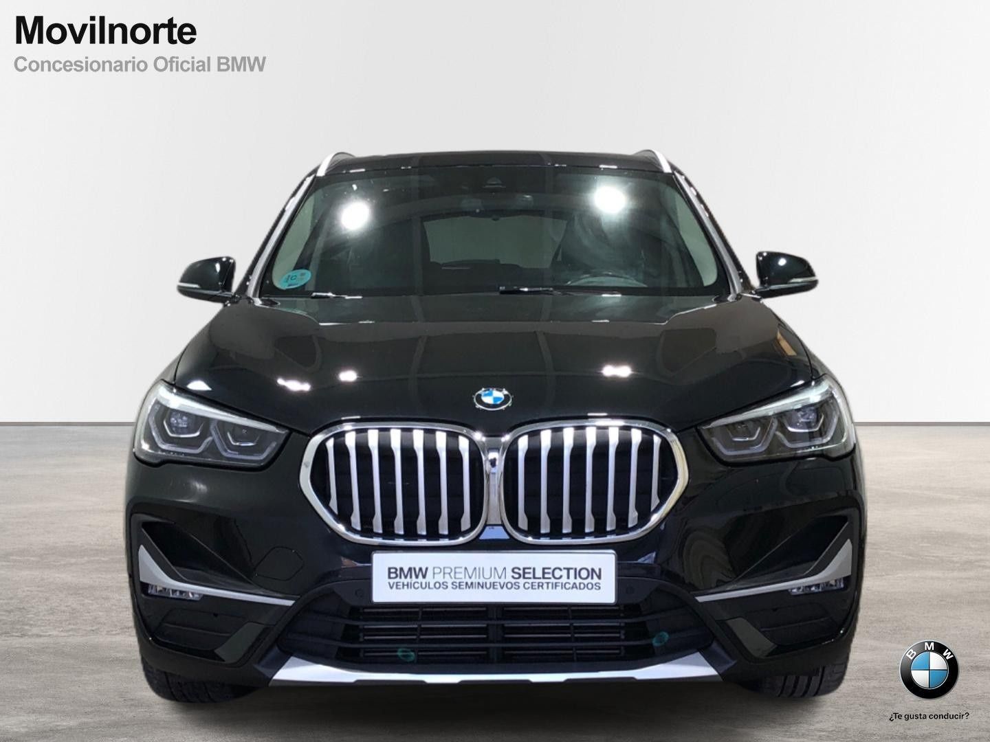 BMW X1 xDrive18d color Negro. Año 2022. 110KW(150CV). Diésel. En concesionario Movilnorte El Carralero de Madrid