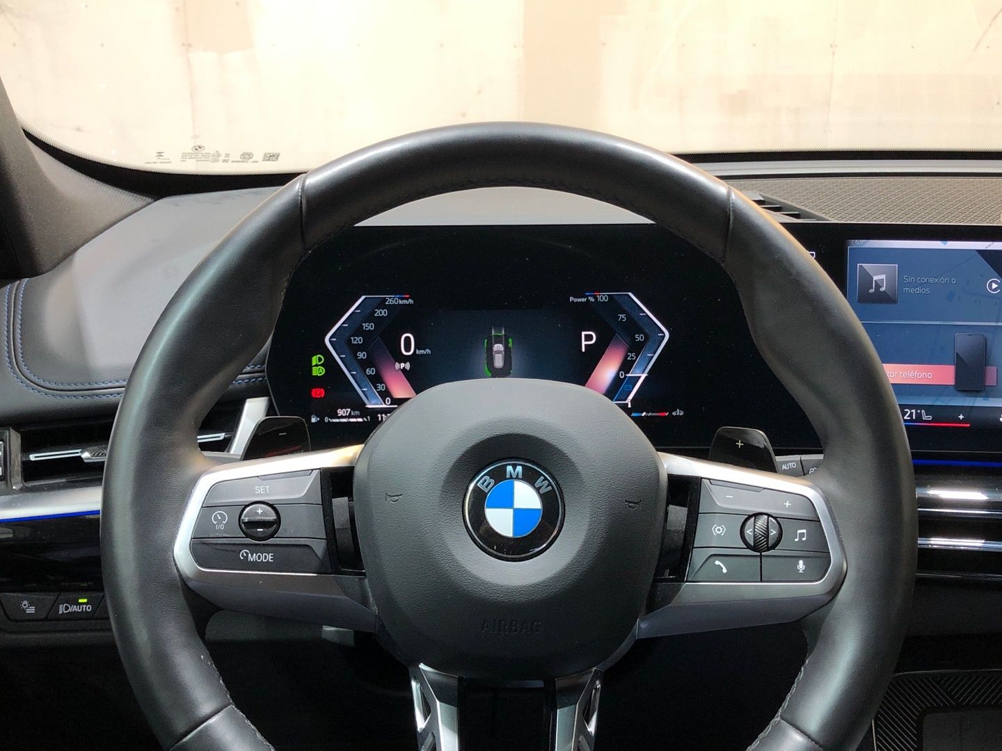 BMW X1 sDrive20d color Blanco. Año 2025. 120KW(163CV). Diésel. En concesionario Movilnorte El Plantio de Madrid