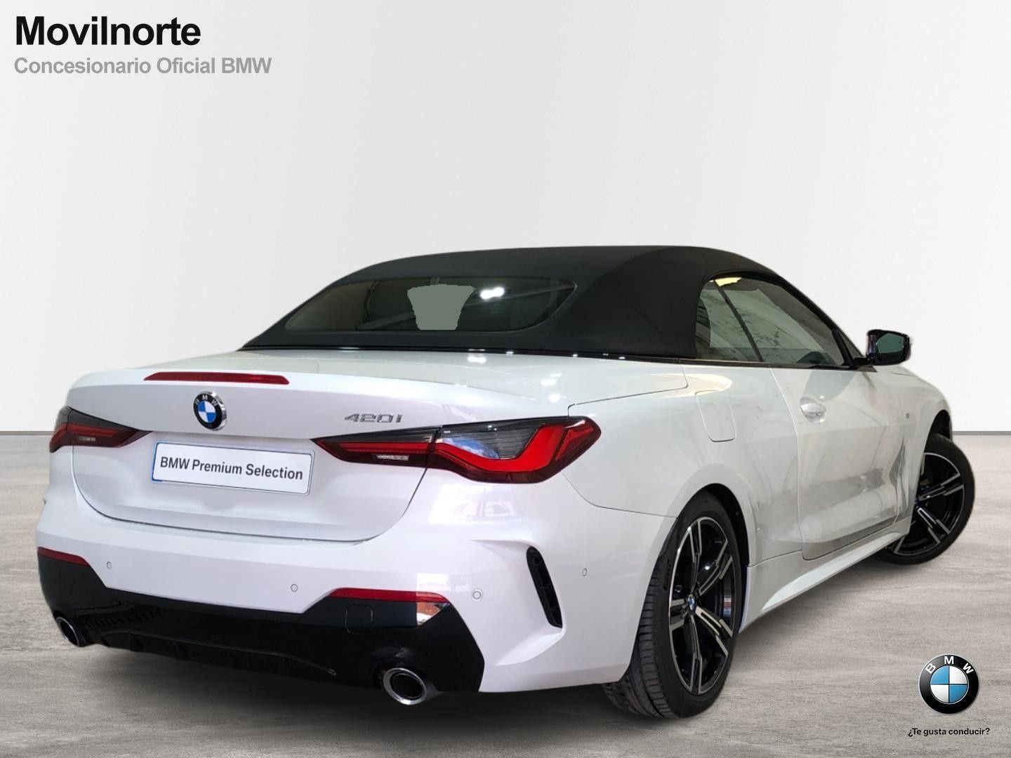 BMW Serie 4 420i Cabrio color Blanco. Año 2025. 135KW(184CV). Gasolina. En concesionario Movilnorte El Carralero de Madrid