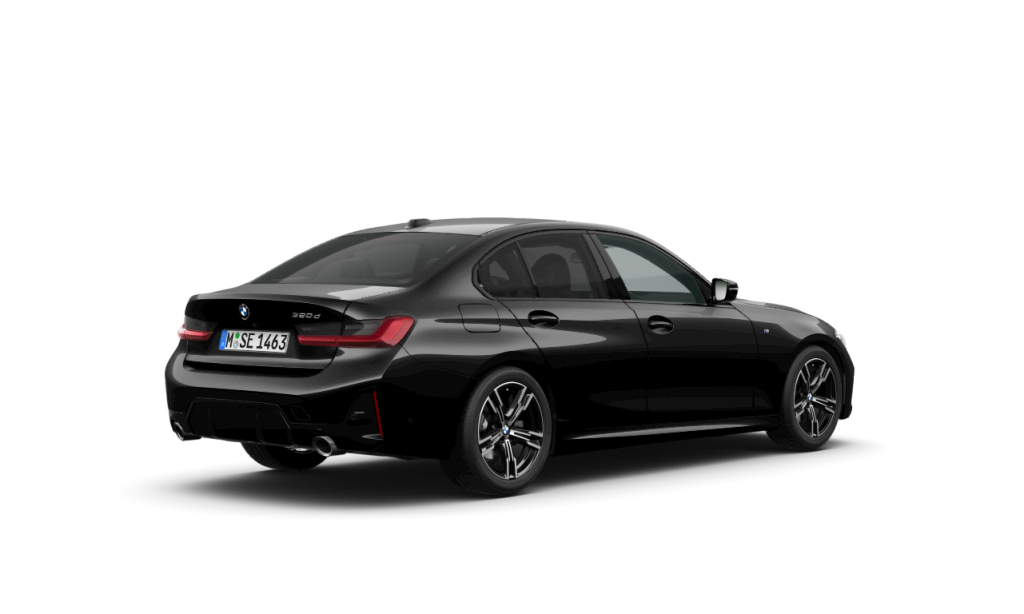 Fotos de BMW Serie 3 320d color Negro. Año 2025. 140KW(190CV). Diésel. En concesionario Movilnorte Las Rozas de Madrid