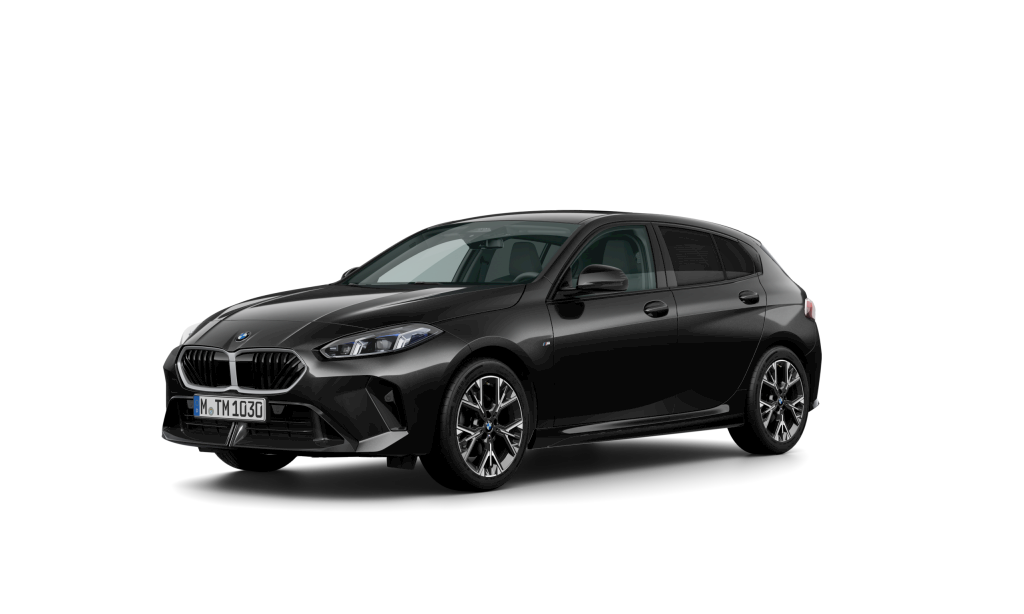 BMW Serie 1 120i color Negro. Año 2025. 125KW(170CV). Gasolina. En concesionario Campa - Autoshop de Madrid