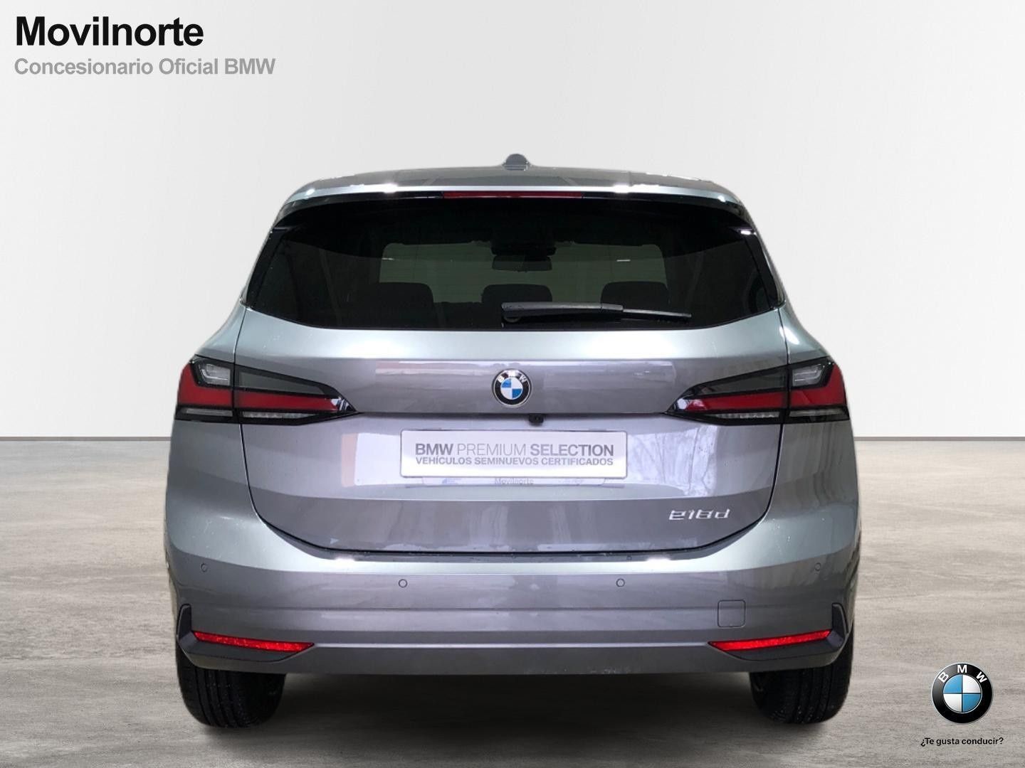 BMW Serie 2 218d Active Tourer color Gris. Año 2025. 110KW(150CV). Diésel. En concesionario Movilnorte El Plantio de Madrid