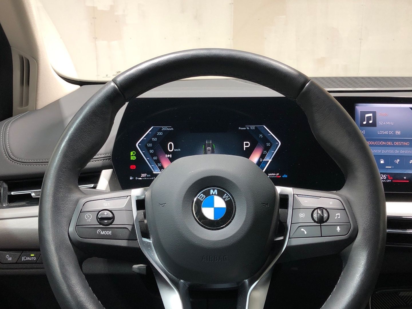 BMW Serie 2 218d Active Tourer color Gris. Año 2025. 110KW(150CV). Diésel. En concesionario Movilnorte El Plantio de Madrid