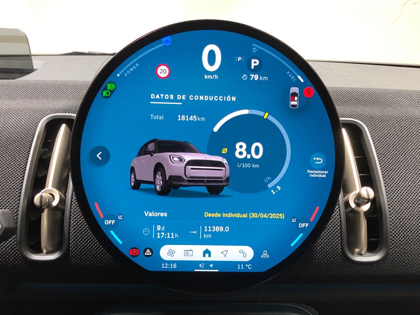 fotoG 18 del MINI MINI Countryman S ALL4 160 kW (218 CV) 218cv Gasolina del 2025 en Madrid