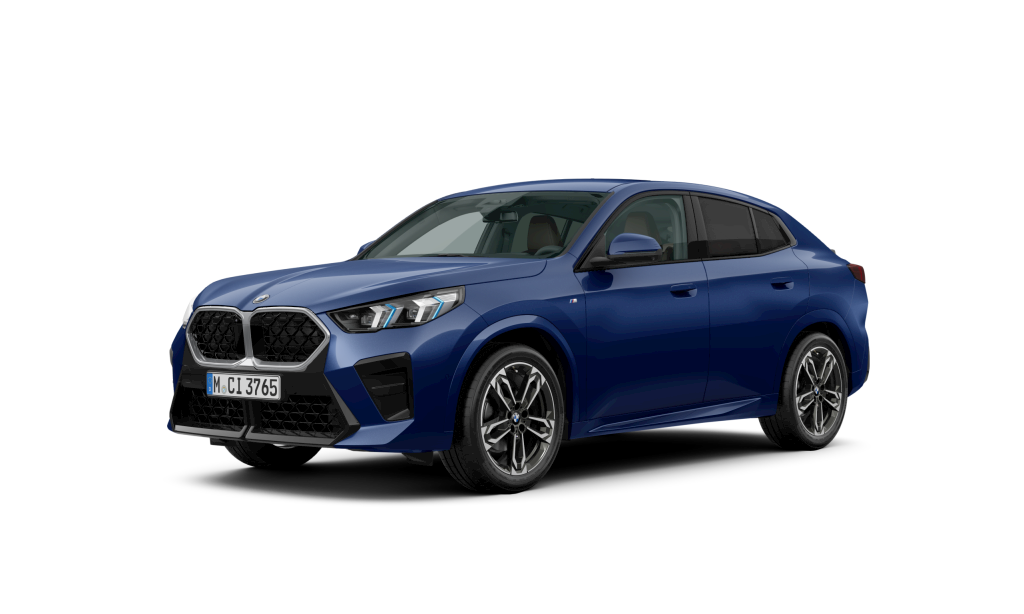 BMW X2 xDrive20d color Azul. Año 2025. 120KW(163CV). Diésel. En concesionario Movilnorte El Carralero de Madrid