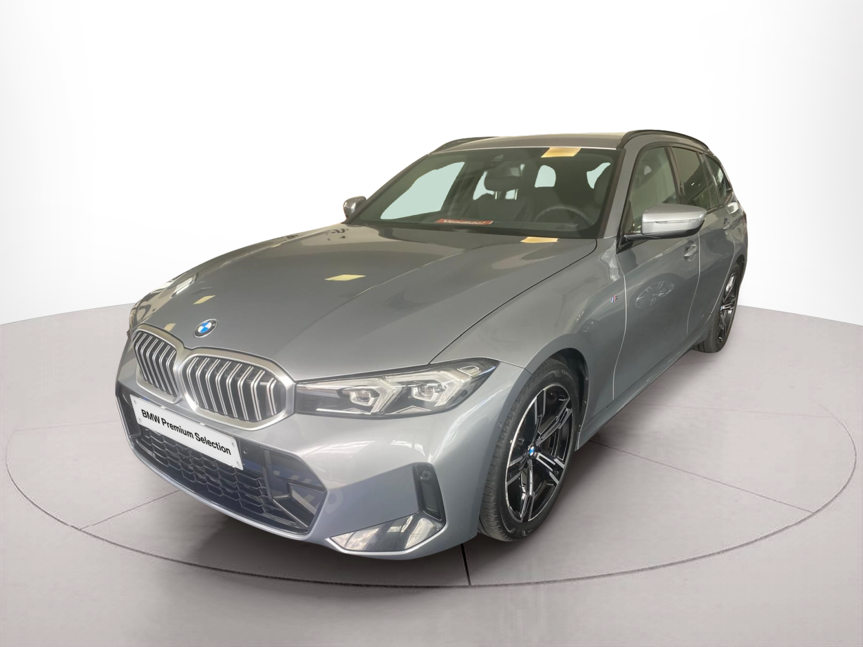 Fotos de BMW Série 3 320d Touring color Gris. Año 2024. 140KW(190CV). Elétrico / Diesel Híbrido. En concesionario A MatosCar Guarda - Comércio Automóvel, S.A. de Guarda