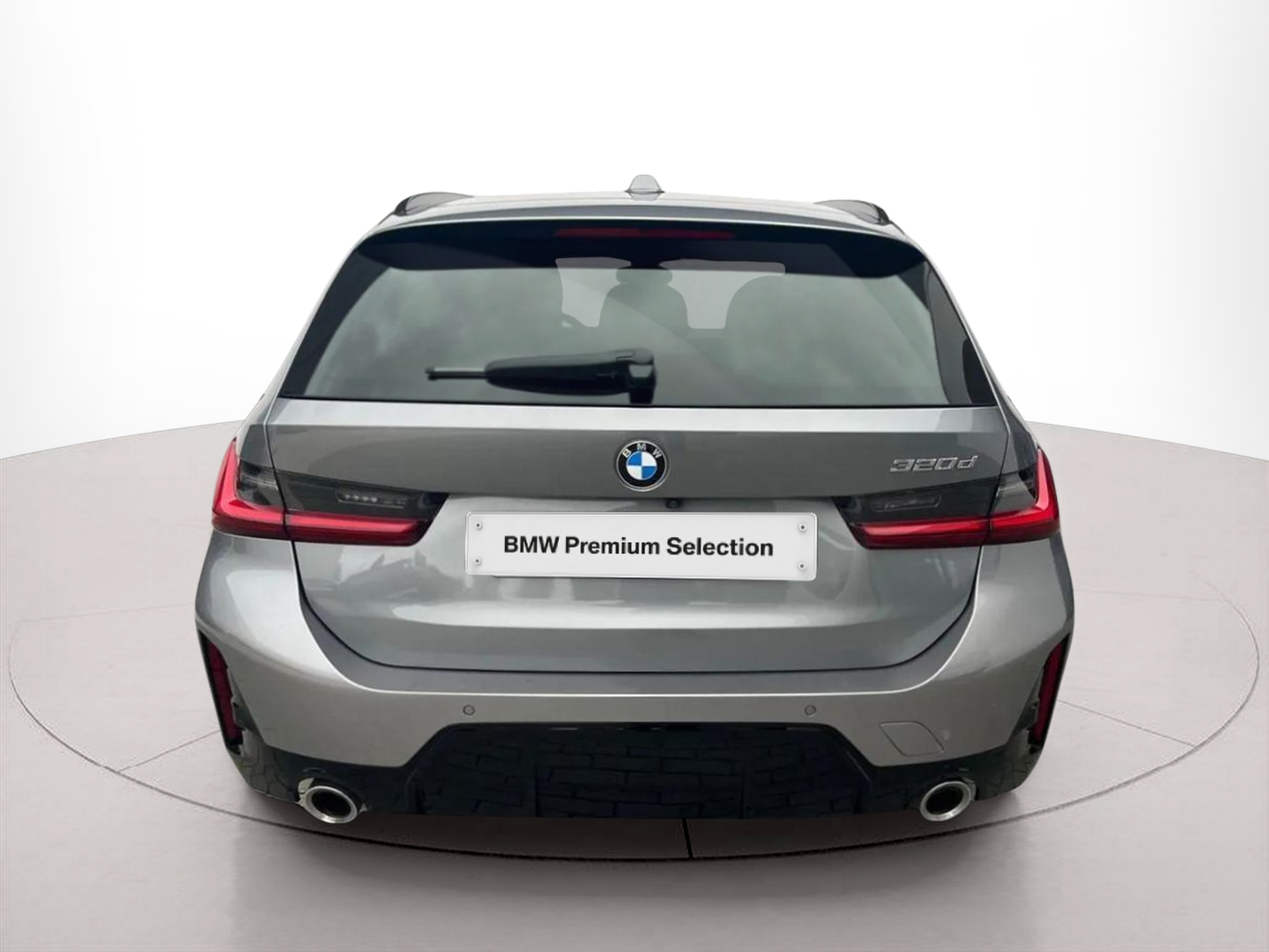 BMW Série 3 320d Touring color Gris. Año 2024. 140KW(190CV). Diesel. En concesionario A MatosCar Guarda - Comércio Automóvel, S.A. de Guarda