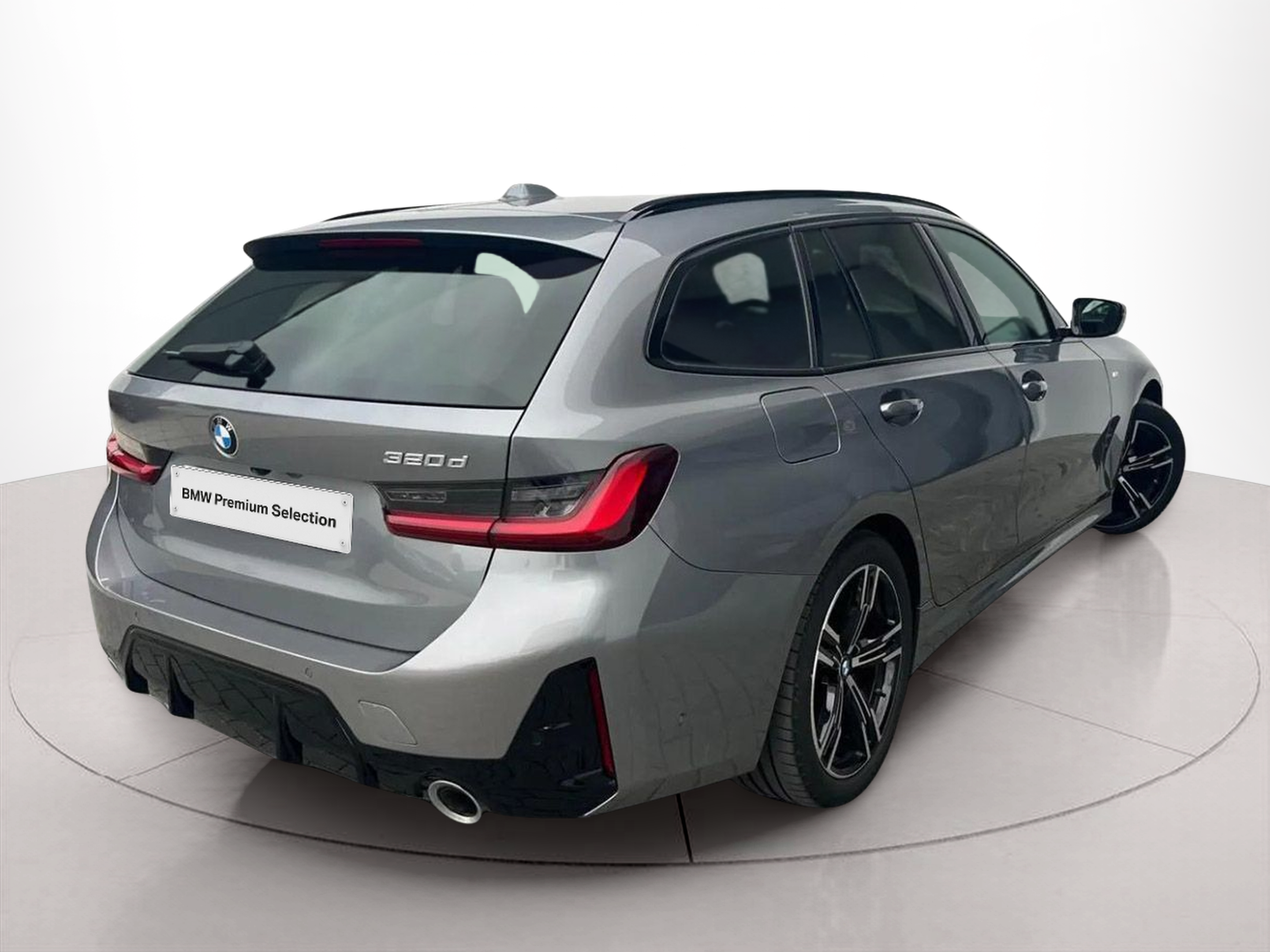 BMW Série 3 320d Touring color Gris. Año 2024. 140KW(190CV). Diesel. En concesionario A MatosCar Guarda - Comércio Automóvel, S.A. de Guarda