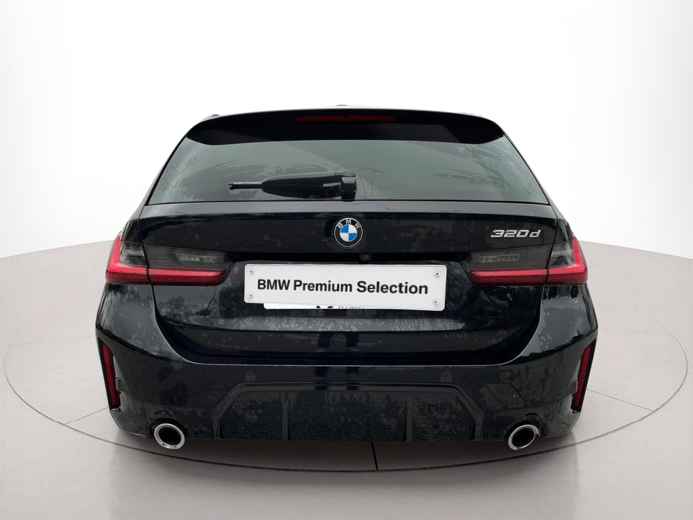 BMW Série 3 320d Touring color Negro. Año 2024. 140KW(190CV). Diesel. En concesionario A MatosCar Guarda - Comércio Automóvel, S.A. de Guarda