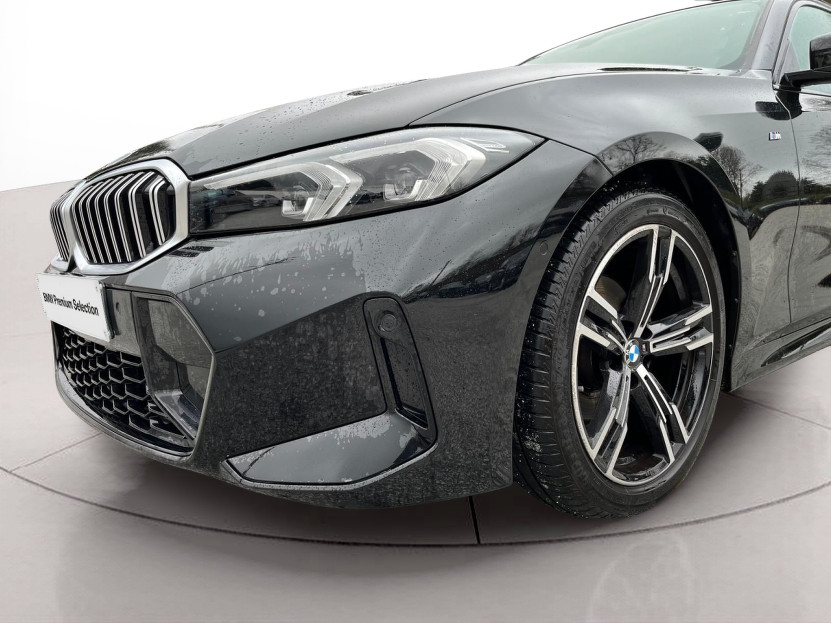 BMW Série 3 320d Touring color Negro. Año 2024. 140KW(190CV). Diesel. En concesionario A MatosCar Guarda - Comércio Automóvel, S.A. de Guarda