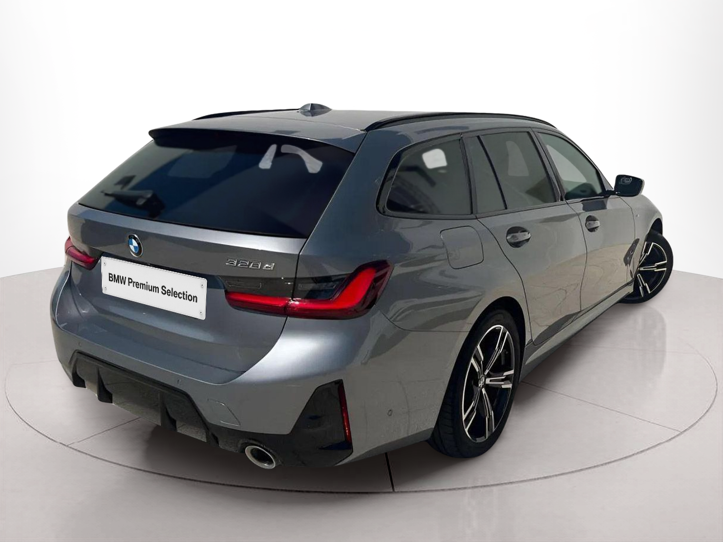 BMW Série 3 320d Touring color Gris. Año 2024. 140KW(190CV). Diesel. En concesionario A MatosCar Guarda - Comércio Automóvel, S.A. de Guarda