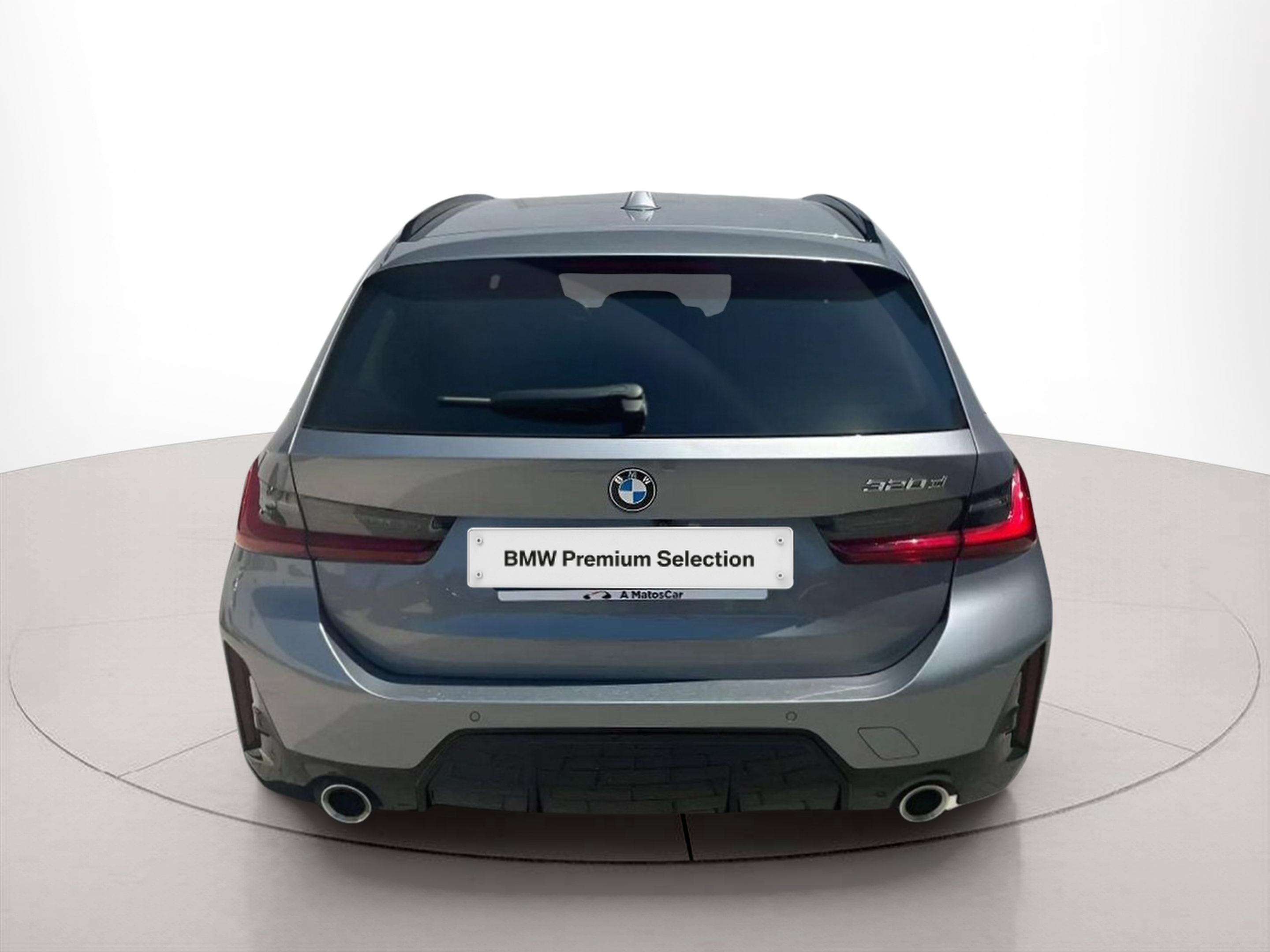 BMW Série 3 320d Touring color Gris. Año 2024. 140KW(190CV). Diesel. En concesionario A MatosCar Guarda - Comércio Automóvel, S.A. de Guarda