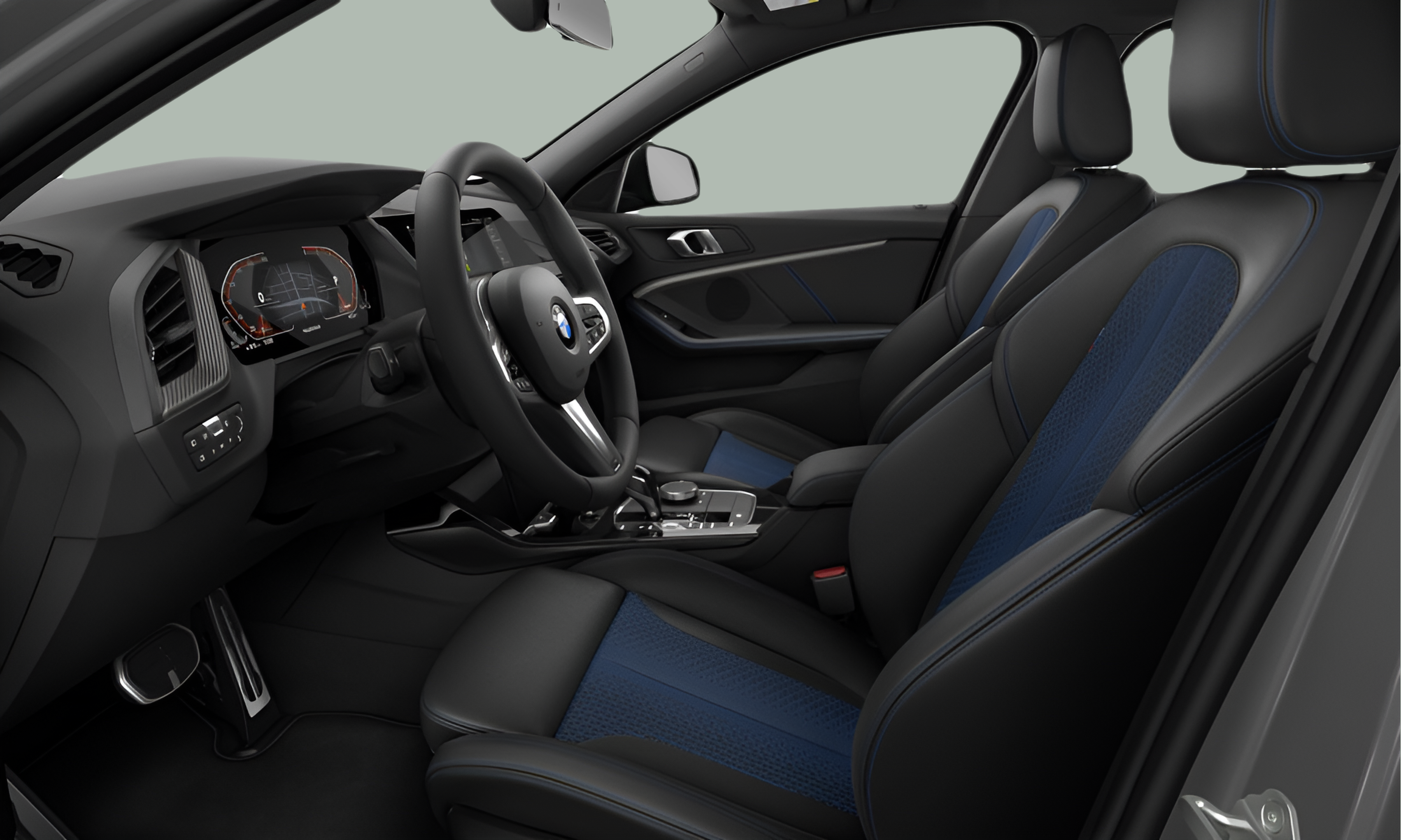 Fotos de BMW Série 1 116d color Negro. Año 2024. 85KW(116CV). Diesel. En concesionario A MatosCar Guarda - Comércio Automóvel, S.A. de Guarda