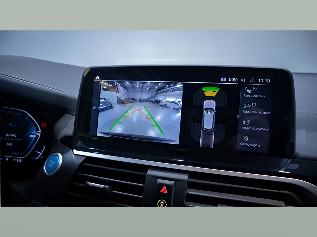 BMW iX3 iX3 80 kWh color Negro. Año 2021. 210KW(286CV). Elétrico. En concesionario Aníbal Carvalho & Filhos, S.A. de Santarém