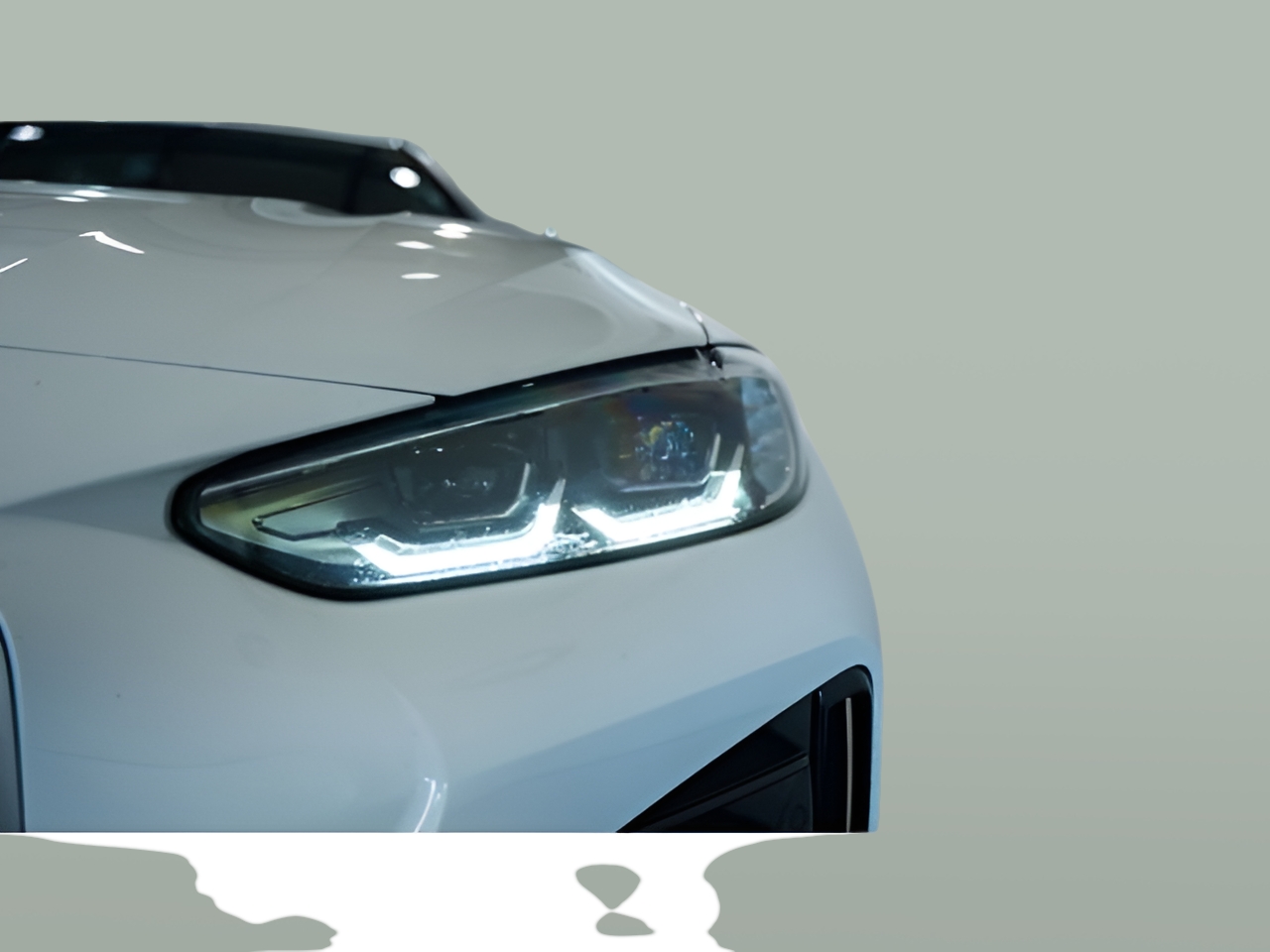 BMW i4 i4 eDrive35 color Blanco. Año 2023. 210KW(286CV). Elétrico. En concesionario Aníbal Carvalho & Filhos, S.A. de Santarém