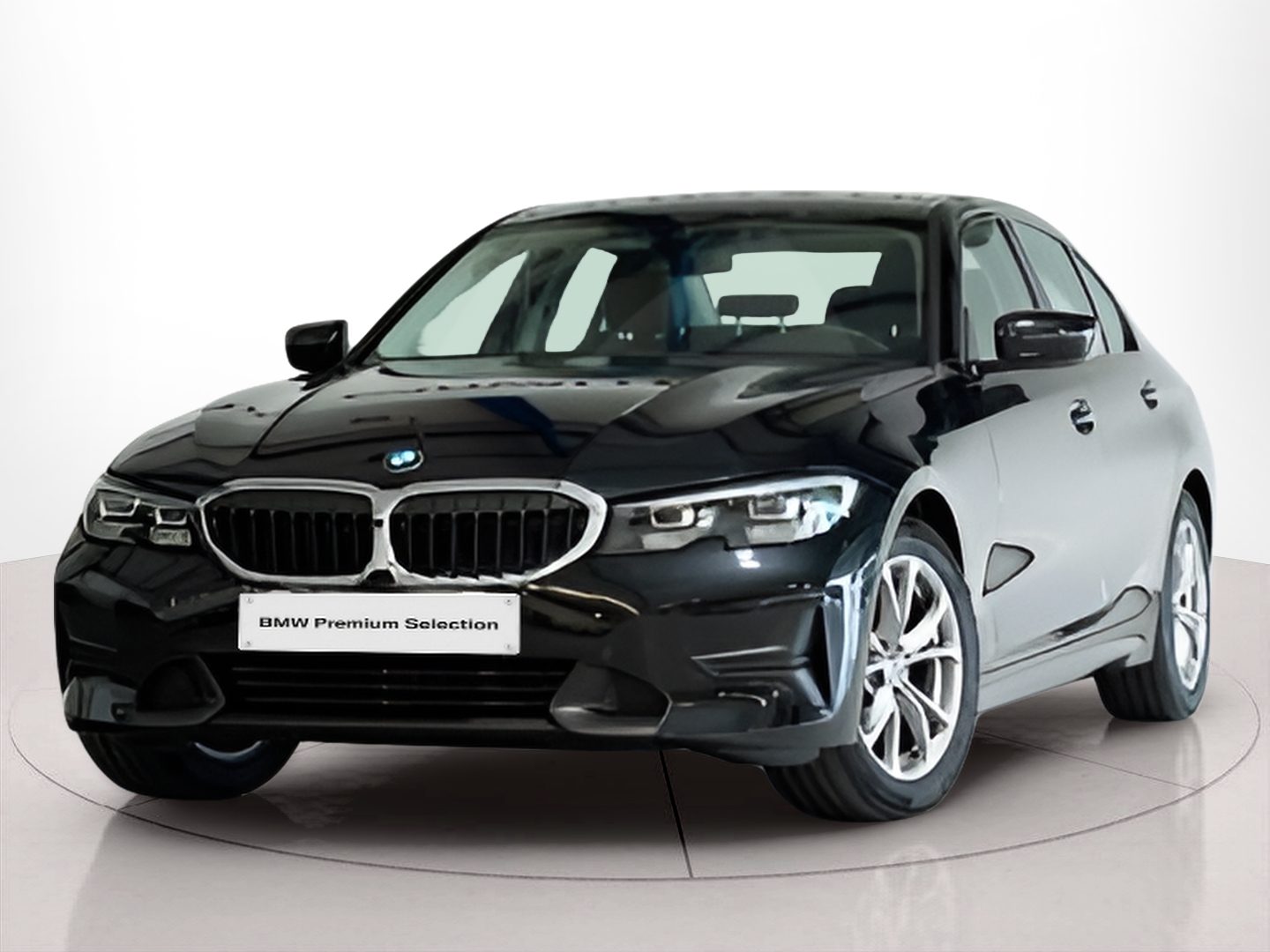BMW Série 3 320d Berlina color Negro. Año 2022. 140KW(190CV). Diesel. En concesionario Aníbal Carvalho & Filhos, S.A. de Santarém