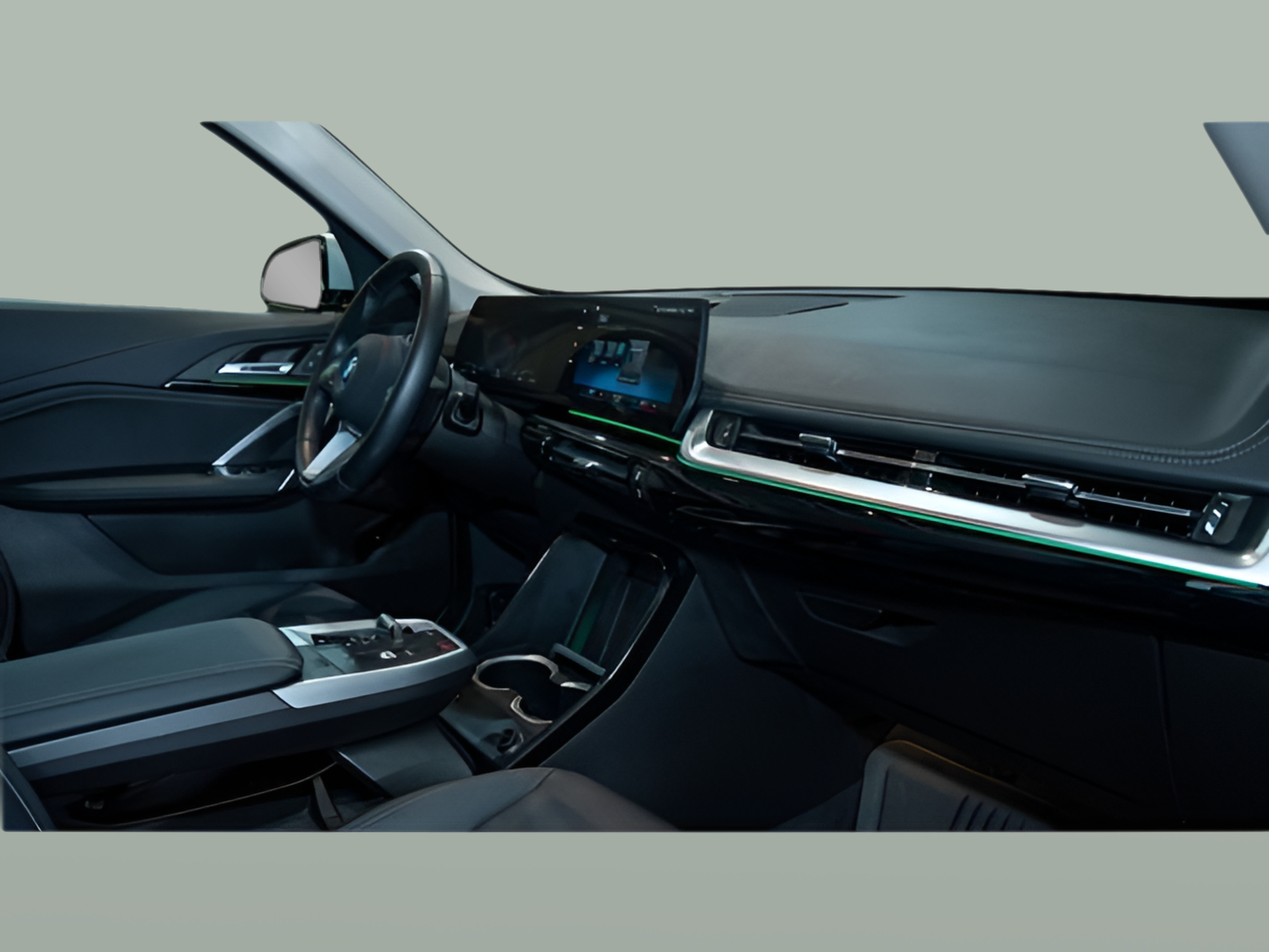 BMW iX1 xDrive30 color Negro. Año 2023. 230KW(313CV). Elétrico. En concesionario Aníbal Carvalho & Filhos, S.A. de Santarém