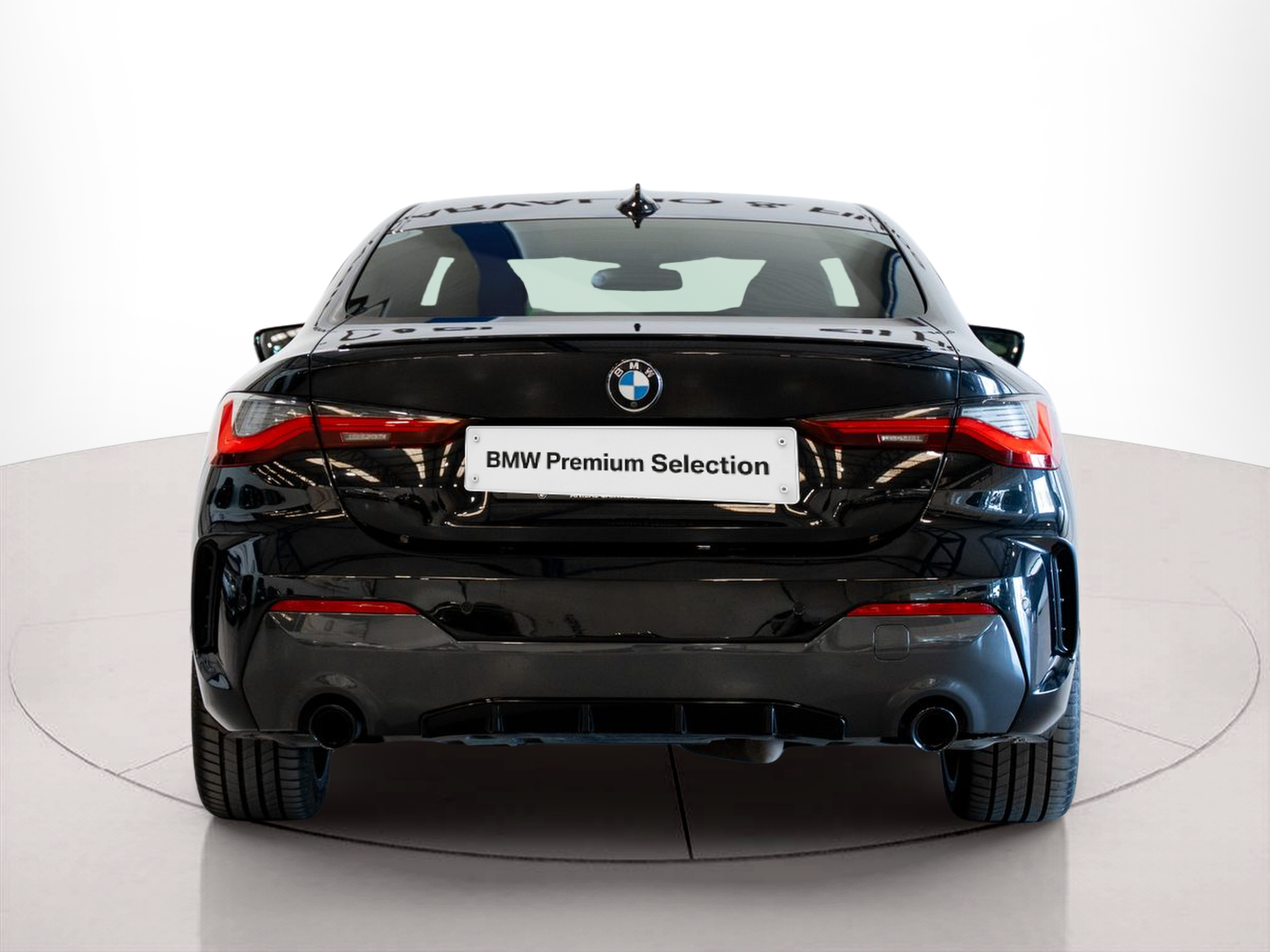 BMW Série 4 420d Coupe color Negro. Año 2021. 140KW(190CV). Diesel. En concesionario Aníbal Carvalho & Filhos, S.A. de Santarém