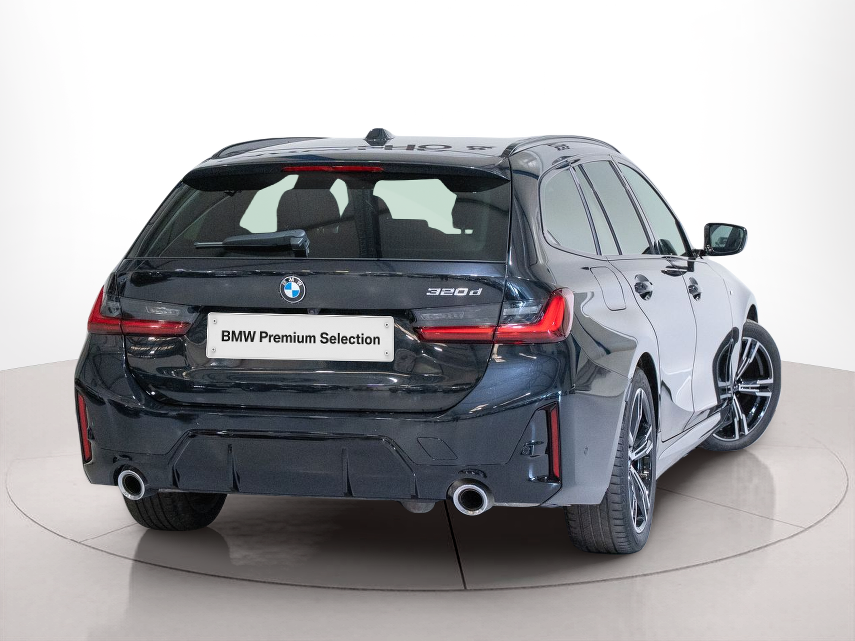 BMW Série 3 320d Touring color Negro. Año 2025. 140KW(190CV). Diesel. En concesionario Aníbal Carvalho & Filhos, S.A. de Santarém