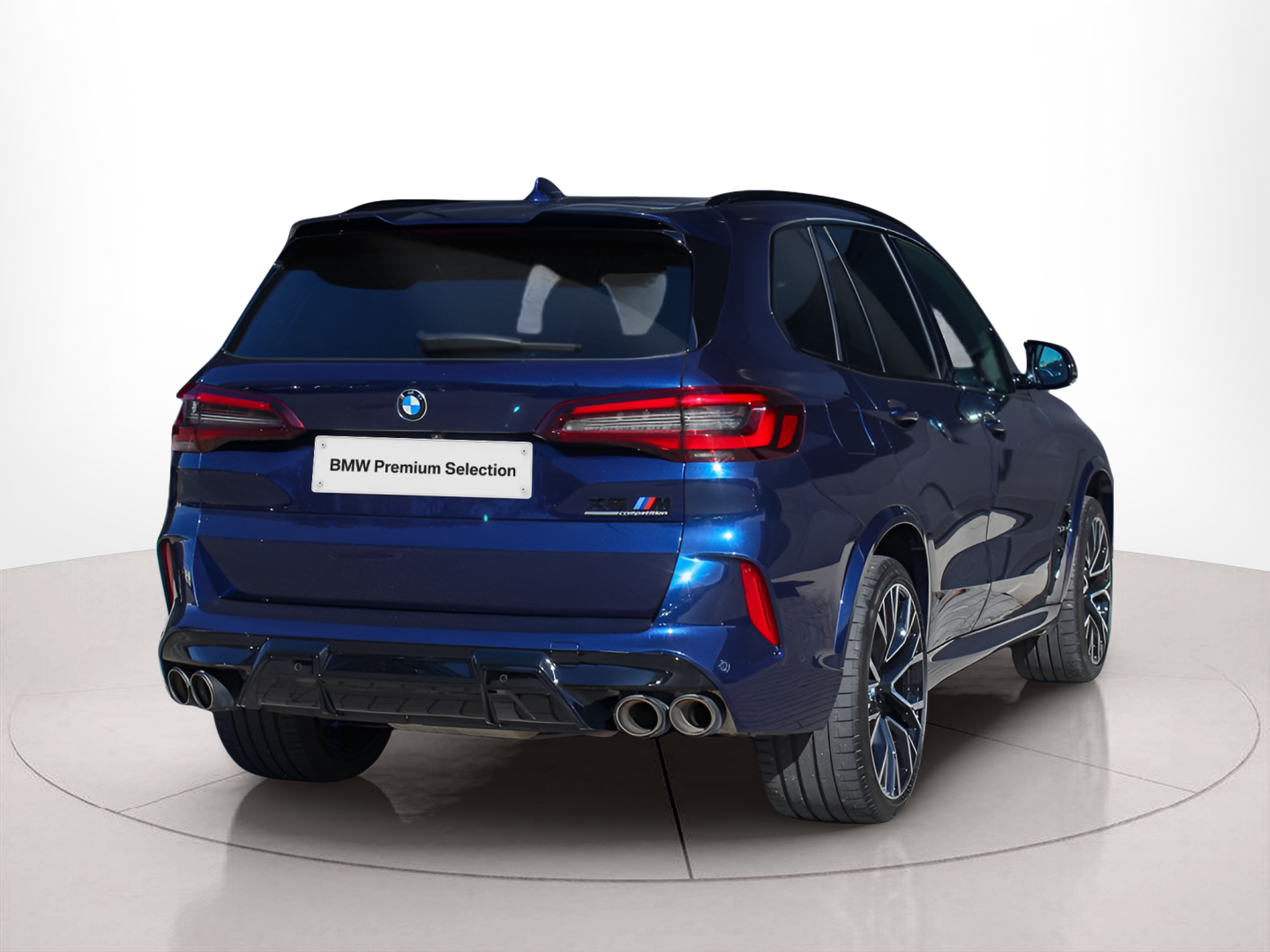 BMW M X5 M color Azul. Año 2022. 441KW(600CV). Gasolina. En concesionario BMcar Porto de Porto