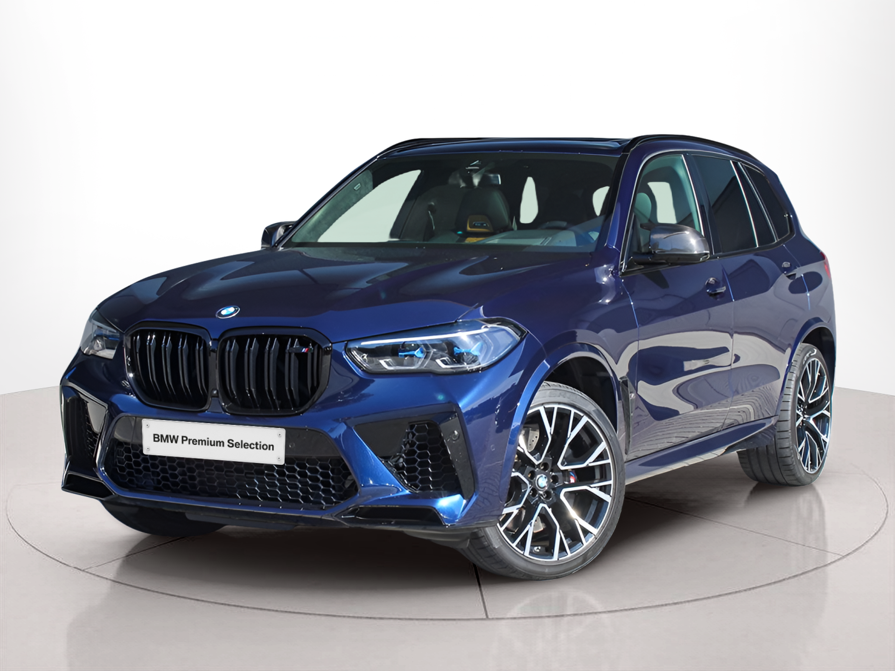 Fotos de BMW M X5 M color Azul. Año 2022. 441KW(600CV). Gasolina. En concesionario BMcar Porto de Porto