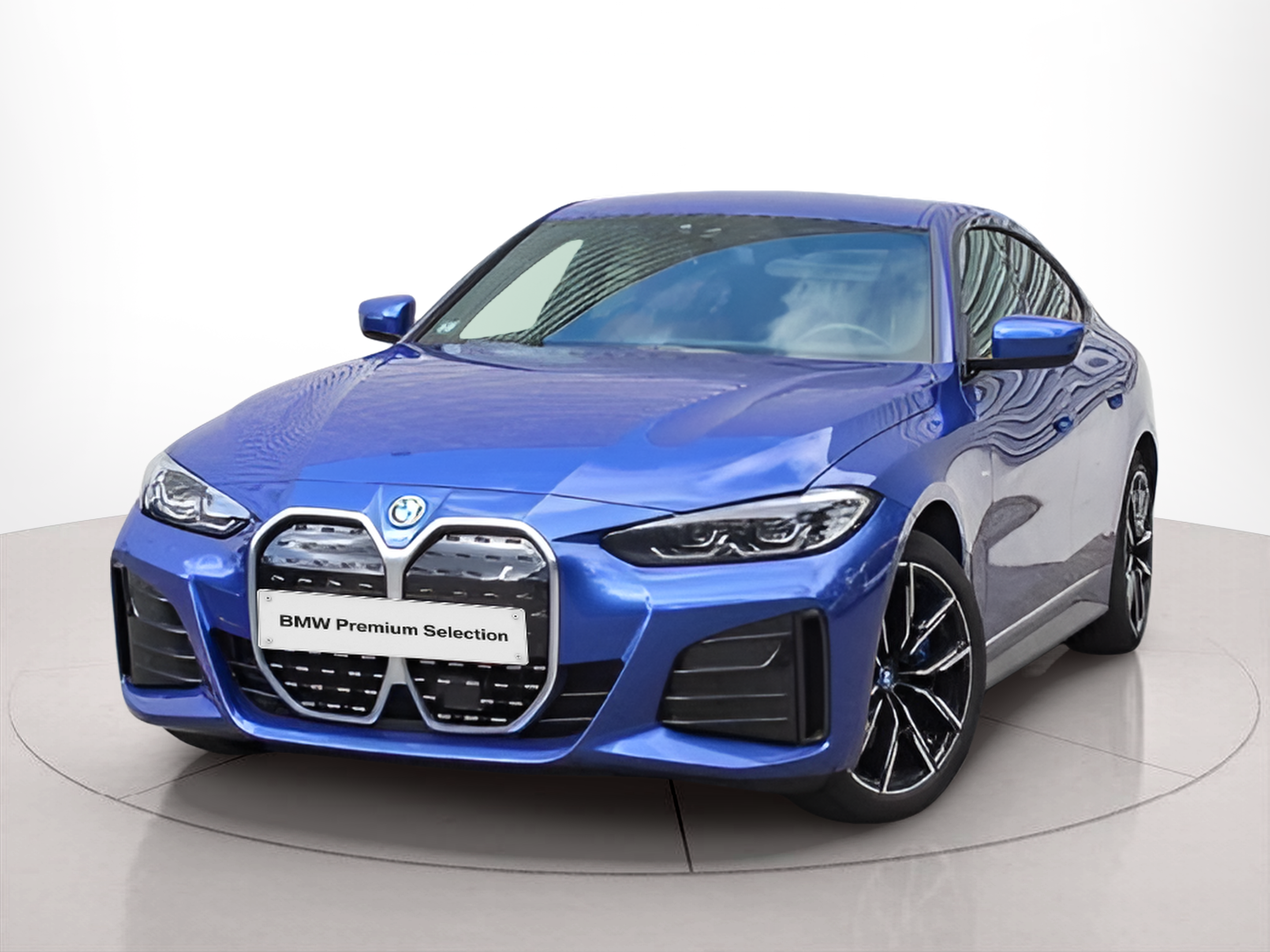 Fotos de BMW i4 i4 eDrive40 color Azul. Año 2022. 250KW(340CV). Elétrico. En concesionario BMcar Porto de Porto