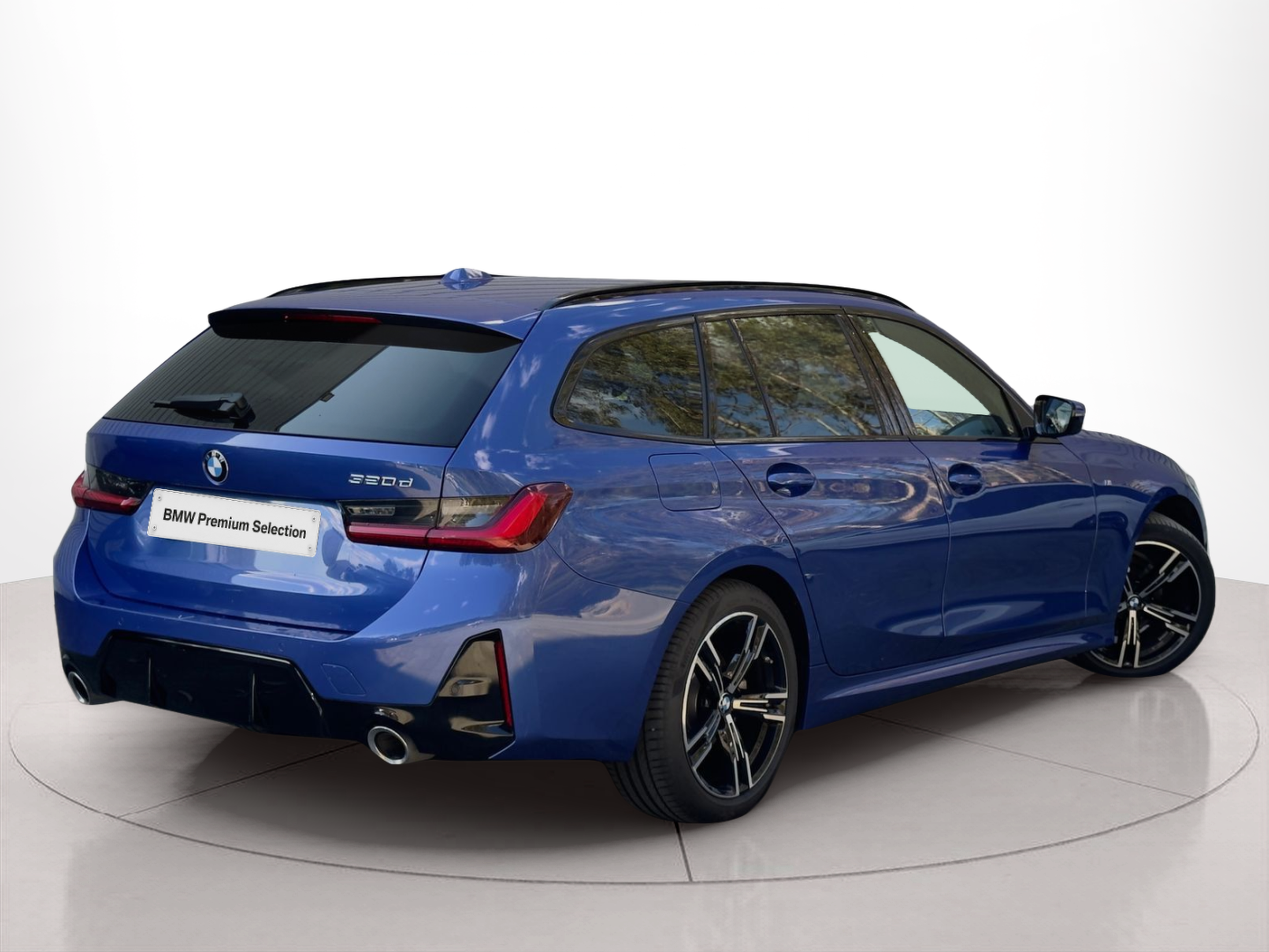 BMW Série 3 320d Touring color Azul. Año 2023. 140KW(190CV). Diesel. En concesionario BMcar Porto de Porto