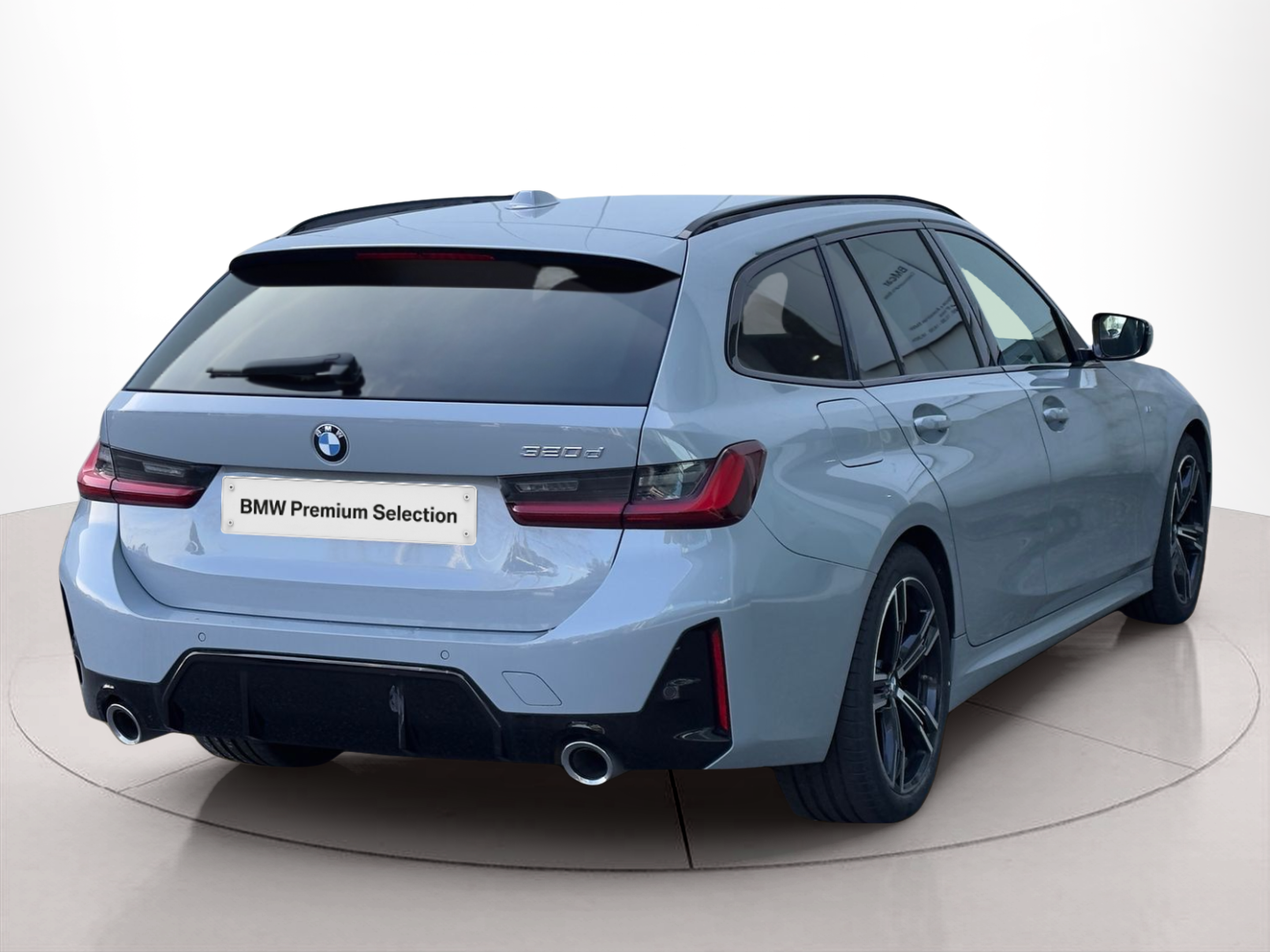 BMW Série 3 320d Touring color Gris. Año 2023. 140KW(190CV). Diesel. En concesionario BMcar Porto de Porto