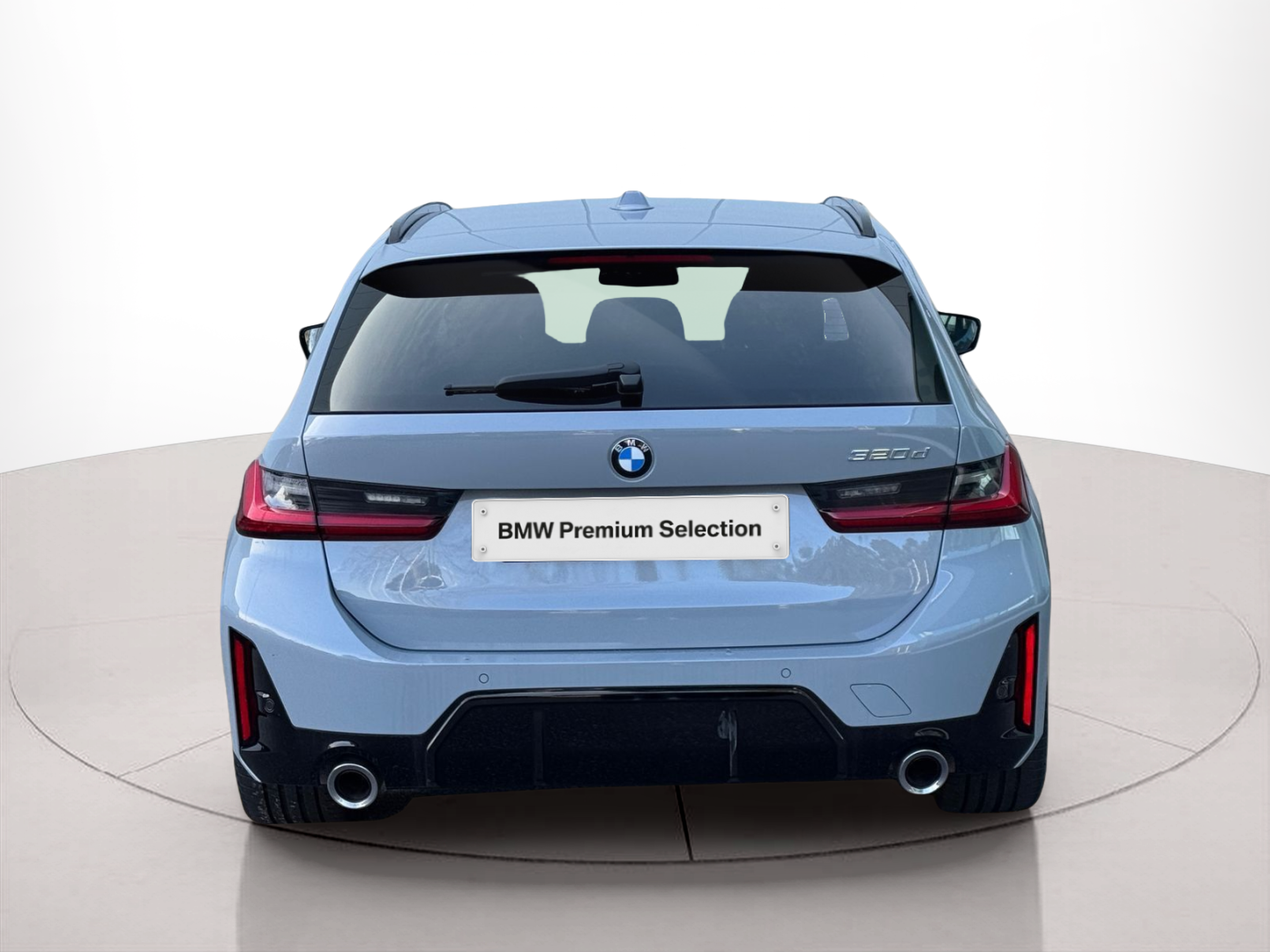 BMW Série 3 320d Touring color Gris. Año 2023. 140KW(190CV). Diesel. En concesionario BMcar Porto de Porto