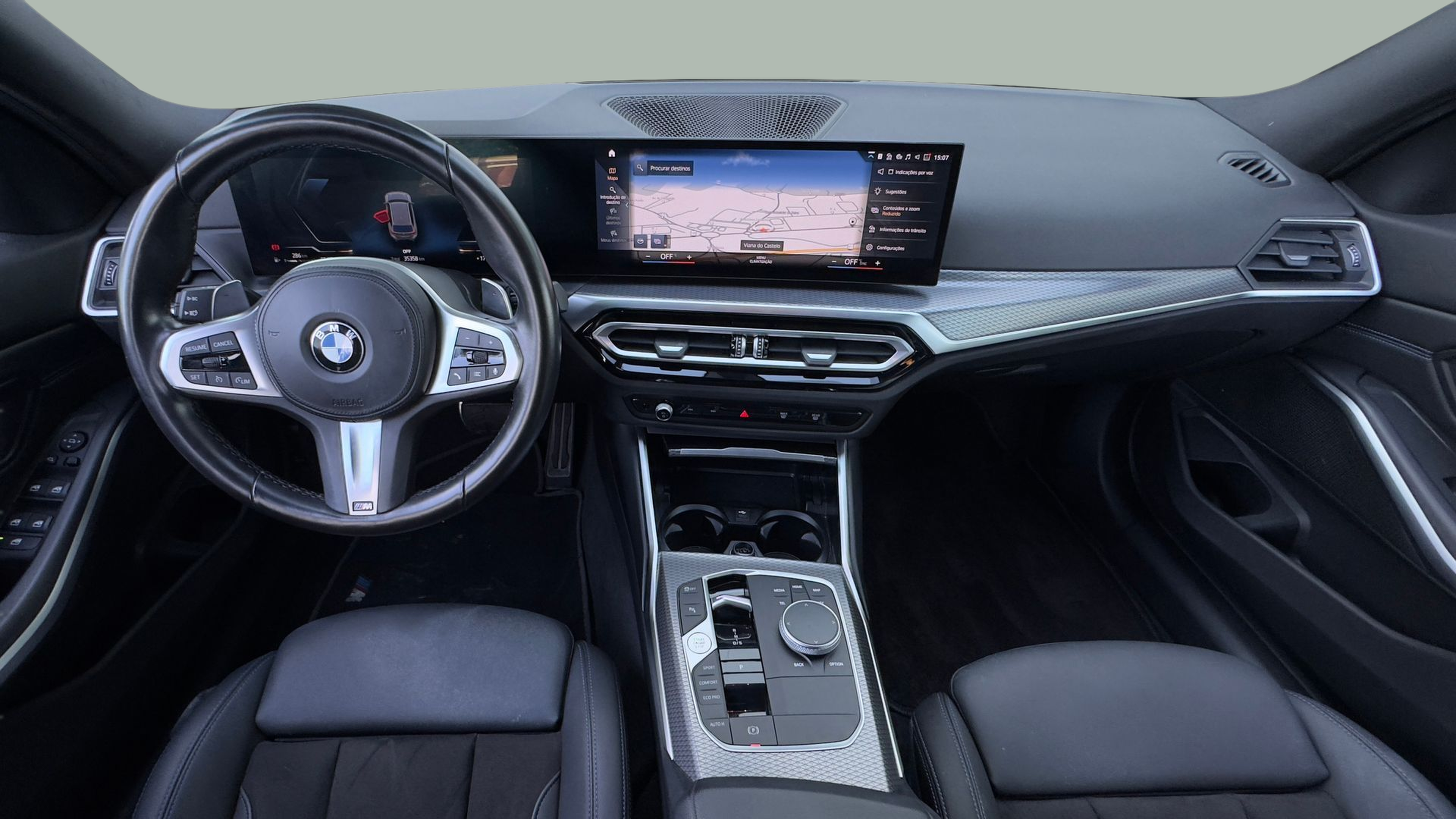 BMW Série 3 320d Touring color Gris. Año 2023. 140KW(190CV). Diesel. En concesionario BMcar Porto de Porto