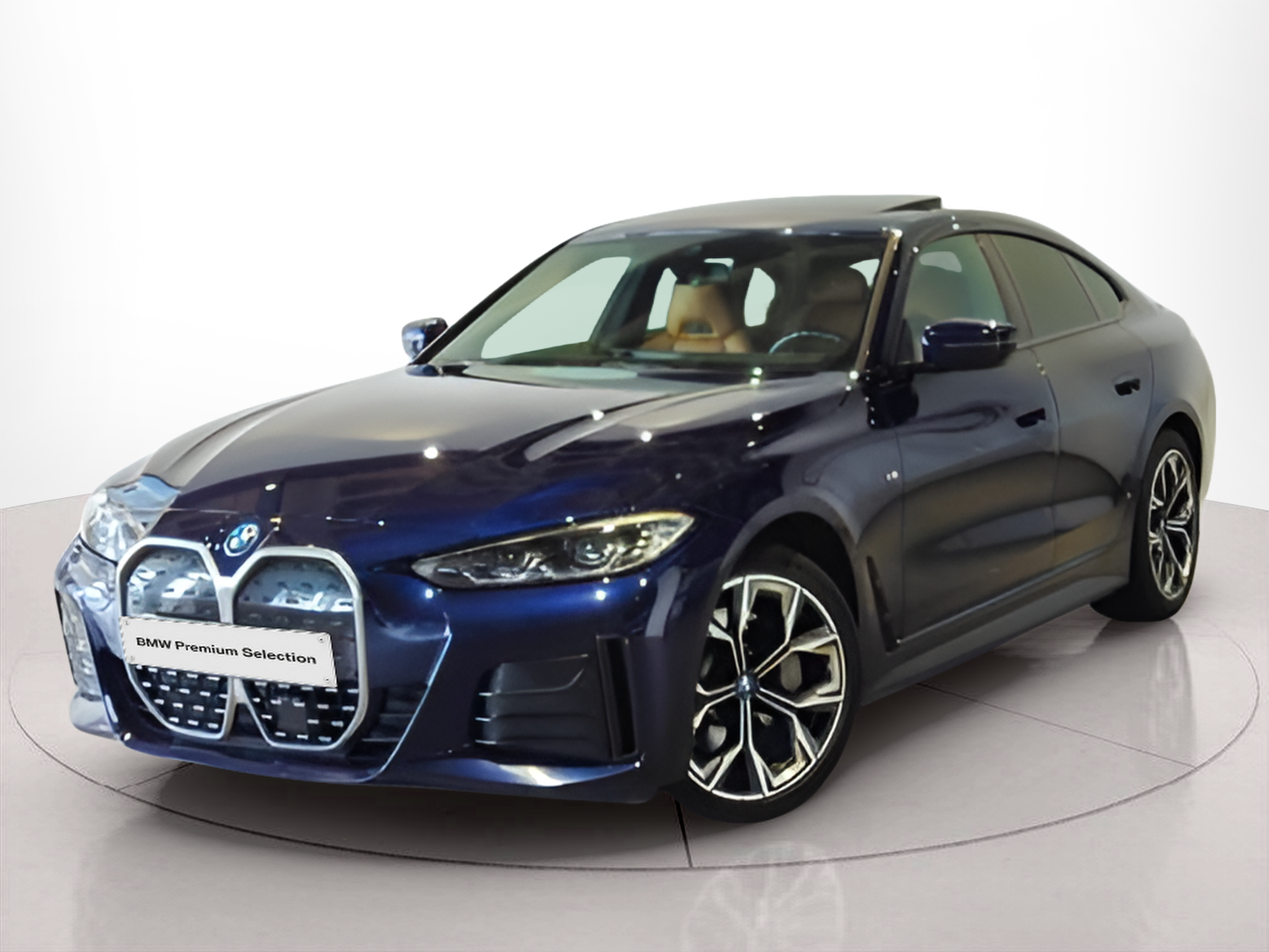Fotos de BMW i4 i4 eDrive40 color Azul. Año 2022. 250KW(340CV). Elétrico. En concesionario BMcar Famalicão de Abrantes