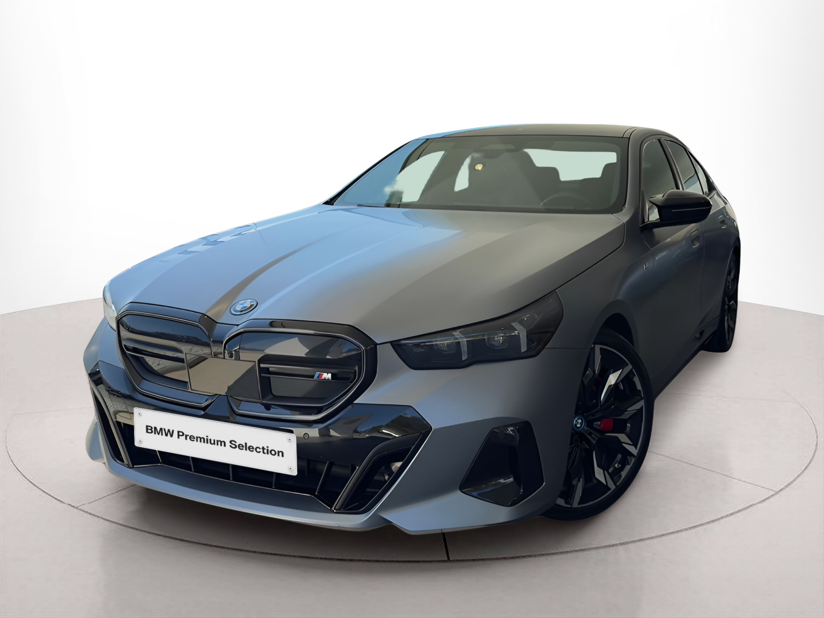 Fotos de BMW i5 M60 color Gris. Año 2023. 442KW(601CV). Elétrico. En concesionario BMcar Barcelos de Barcelos