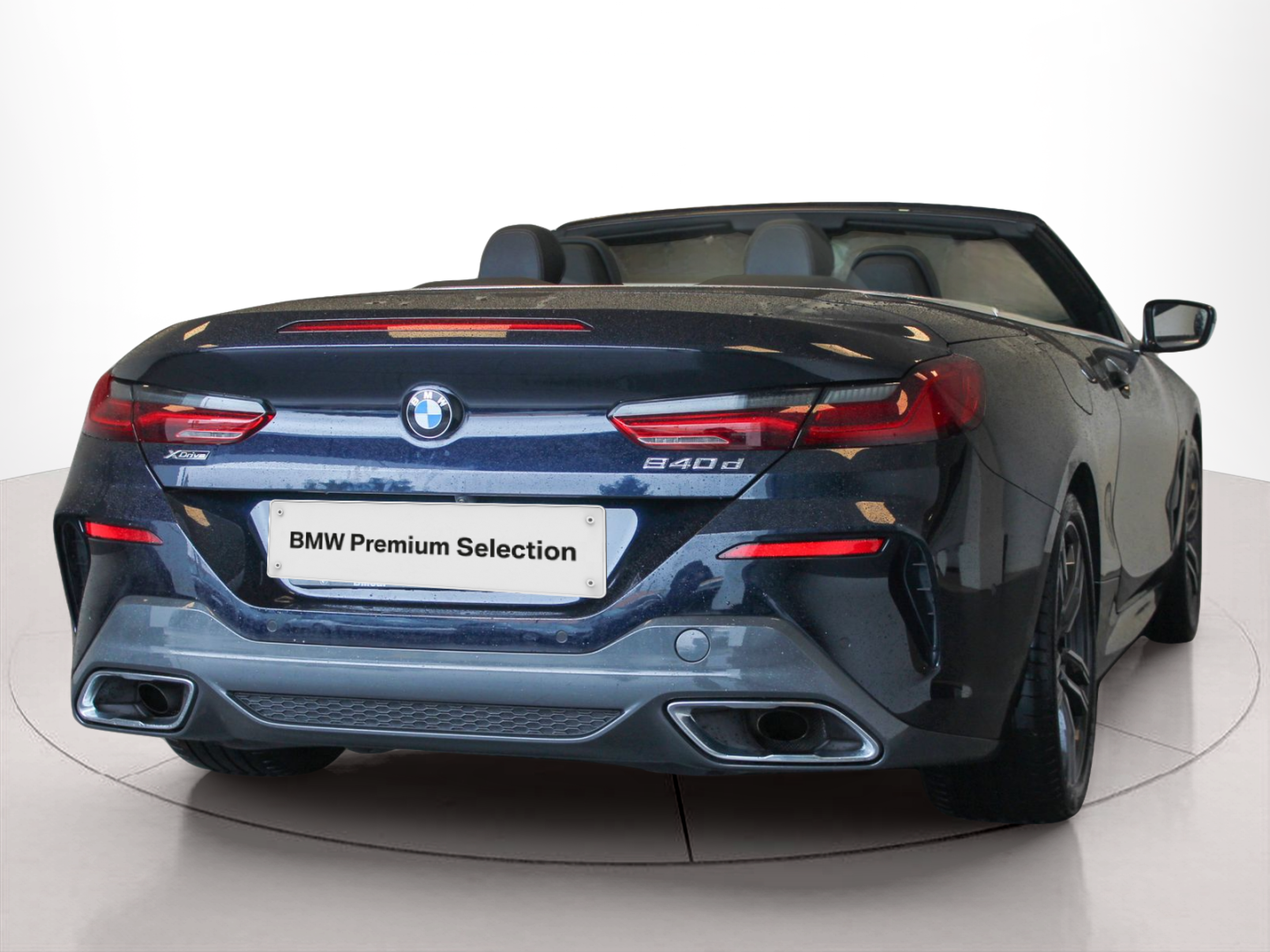 BMW Série 8 840d Cabrio color Negro. Año 2022. 250KW(340CV). Diesel. En concesionario BMcar Famalicão de Abrantes