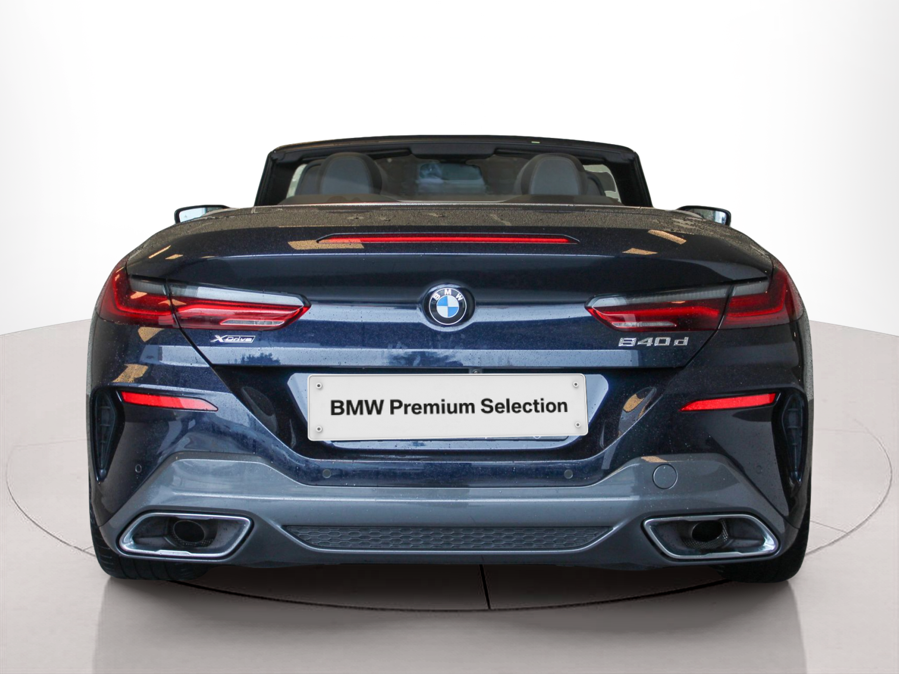 BMW Série 8 840d Cabrio color Negro. Año 2022. 250KW(340CV). Diesel. En concesionario BMcar Famalicão de Abrantes