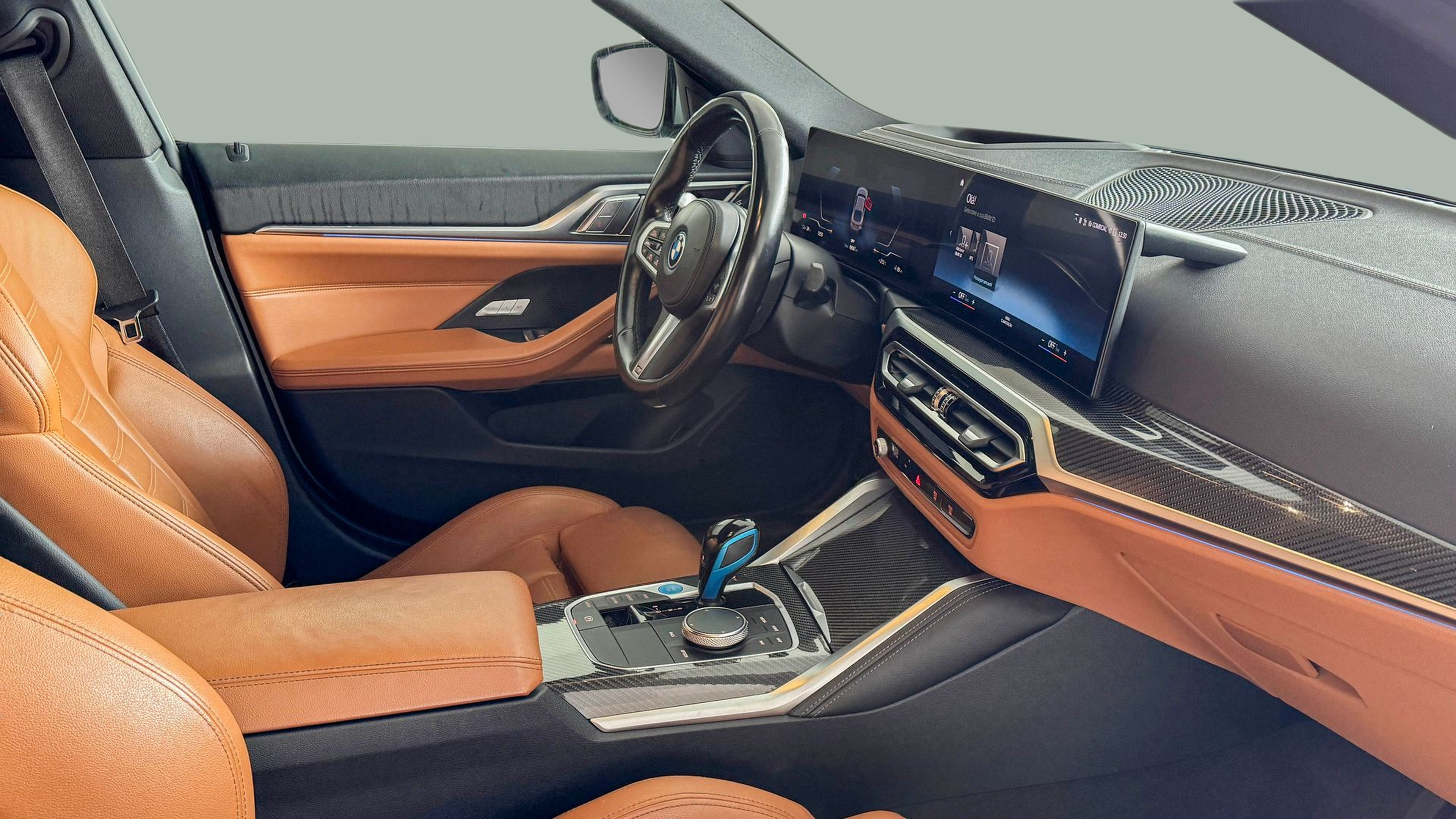 BMW i4 i4 eDrive40 color Gris. Año 2022. 250KW(340CV). Elétrico. En concesionario BMcar Barcelos de Barcelos
