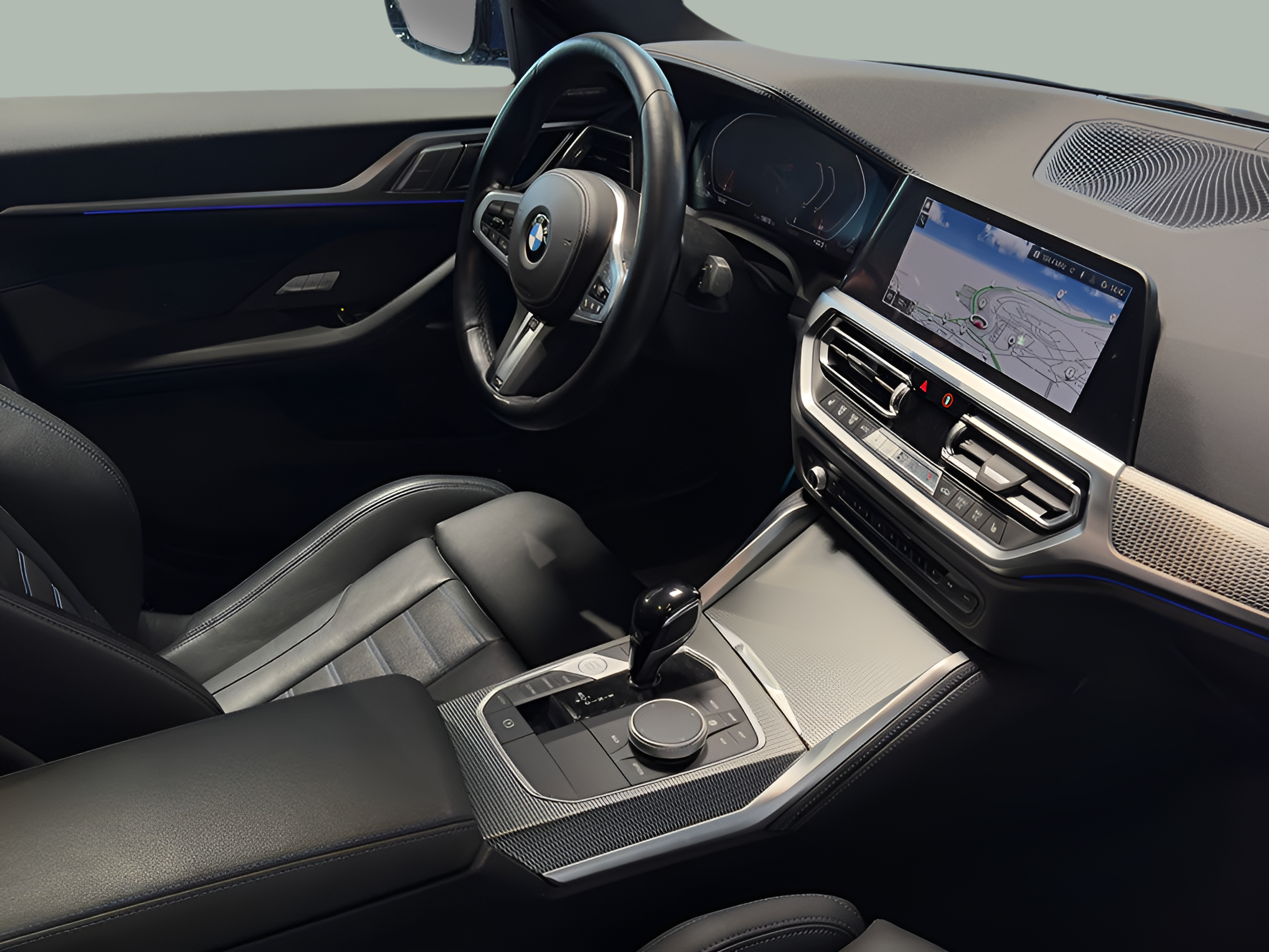 BMW Série 4 430d Gran Coupe color Azul. Año 2024. 210KW(286CV). Diesel. En concesionario BMcar Porto de Porto