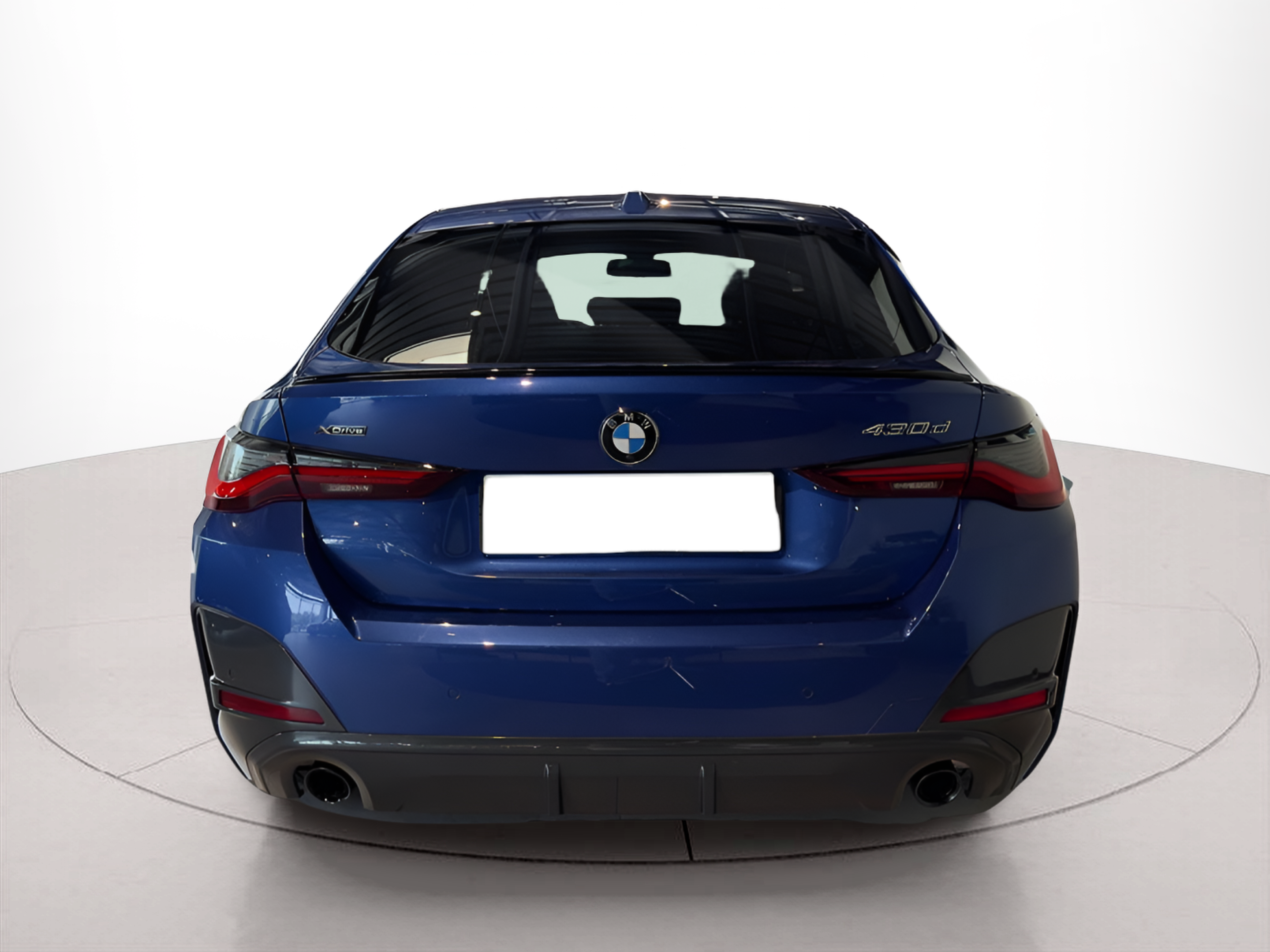 BMW Série 4 430d Gran Coupe color Azul. Año 2024. 210KW(286CV). Diesel. En concesionario BMcar Porto de Porto