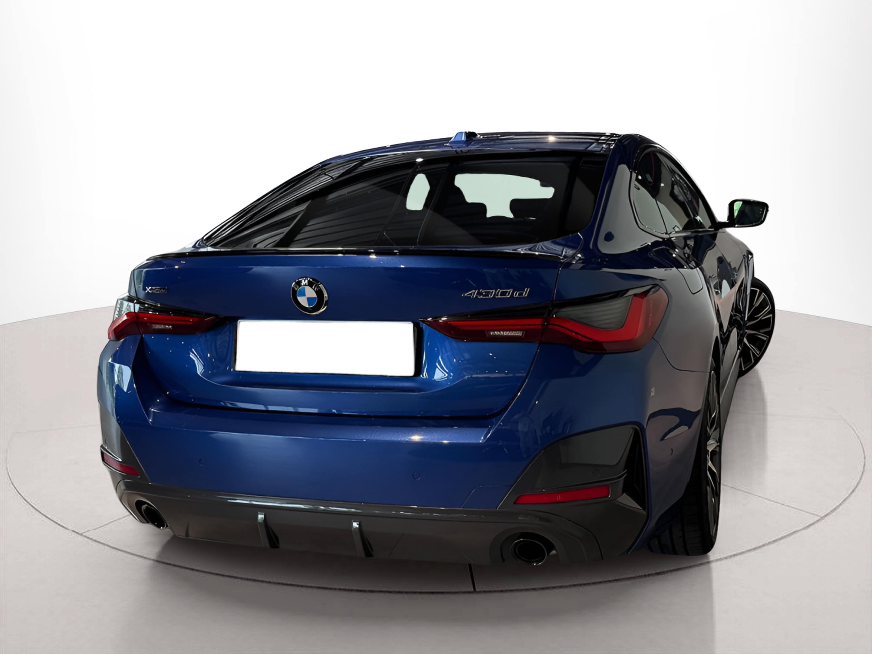 BMW Série 4 430d Gran Coupe color Azul. Año 2024. 210KW(286CV). Diesel. En concesionario BMcar Porto de Porto