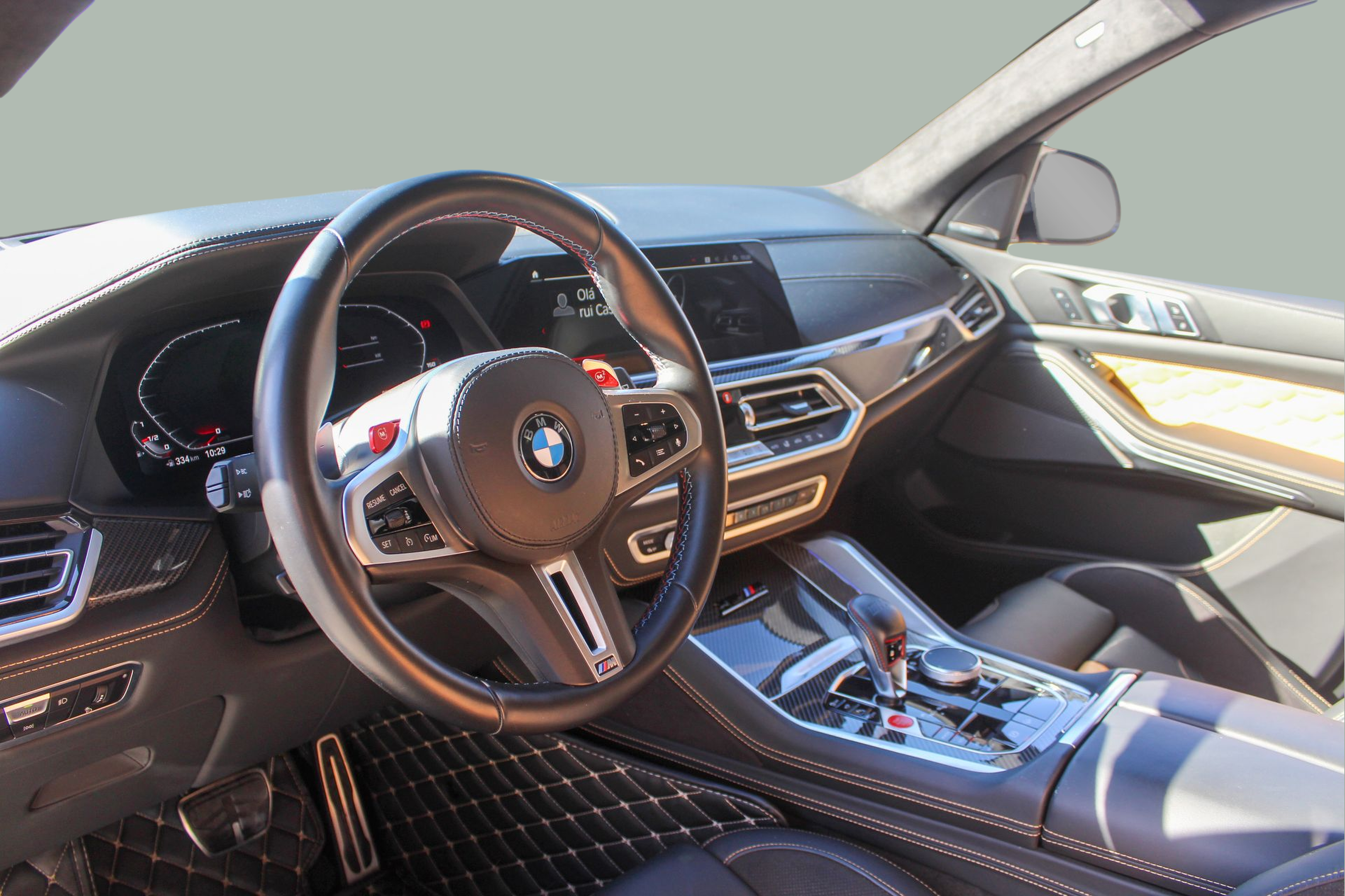BMW M X5 M color Azul. Año 2022. 441KW(600CV). Gasolina. En concesionario BMcar Porto de Porto