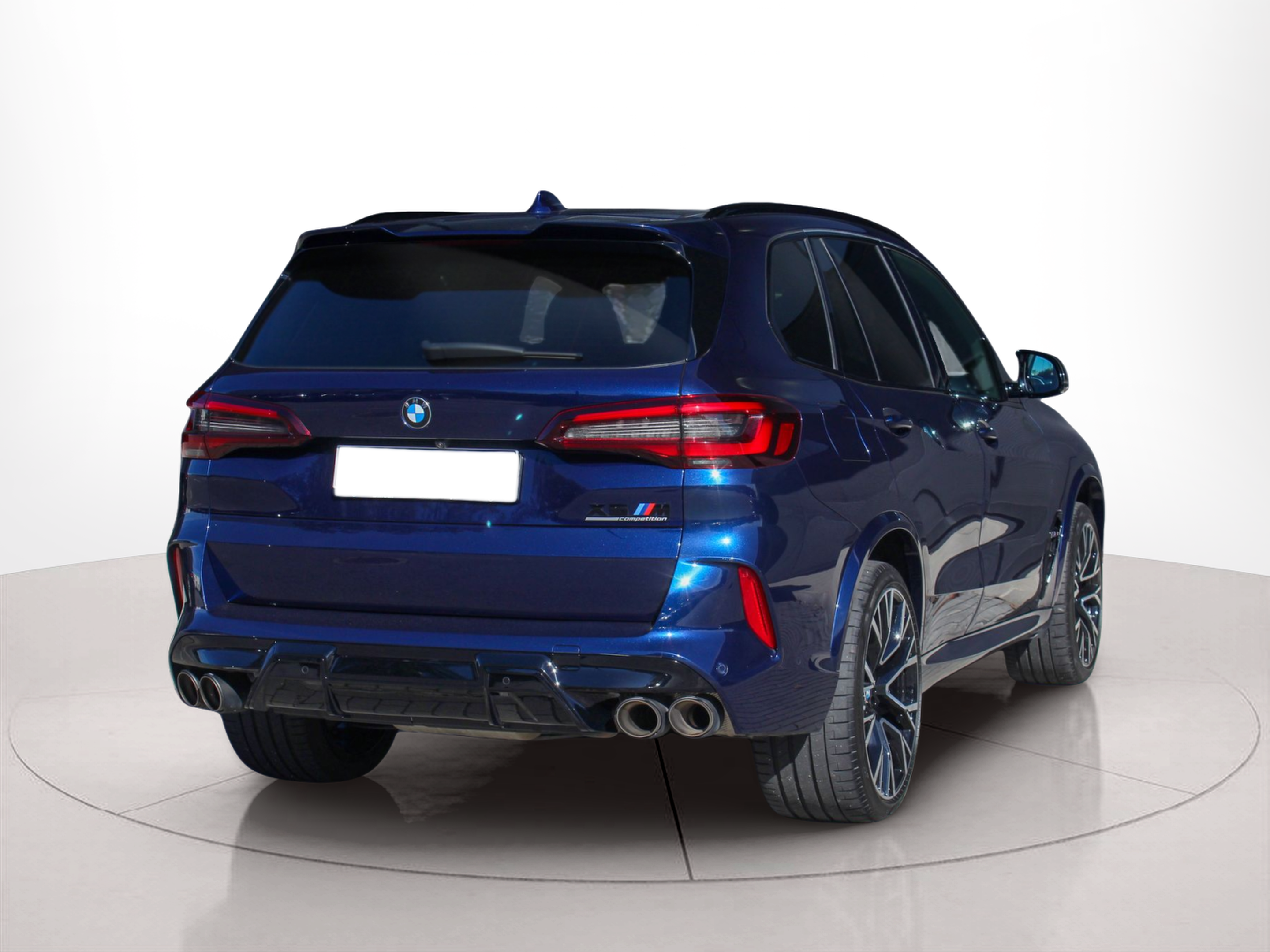 BMW M X5 M color Azul. Año 2022. 441KW(600CV). Gasolina. En concesionario BMcar Porto de Porto