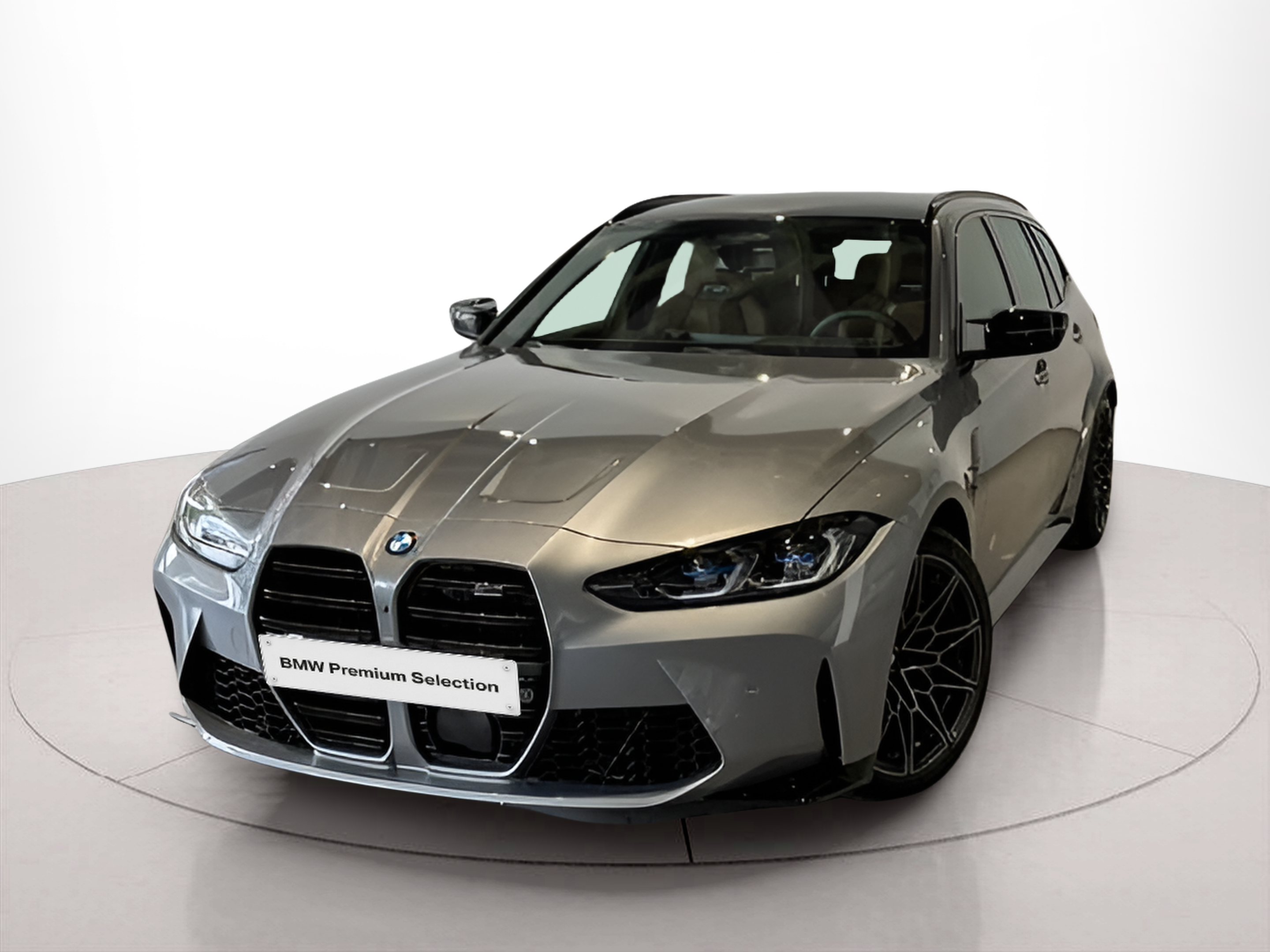 BMW M M3 Competition Touring color Gris. Año 2024. 375KW(510CV). Gasolina. En concesionario BMcar Braga de Braga
