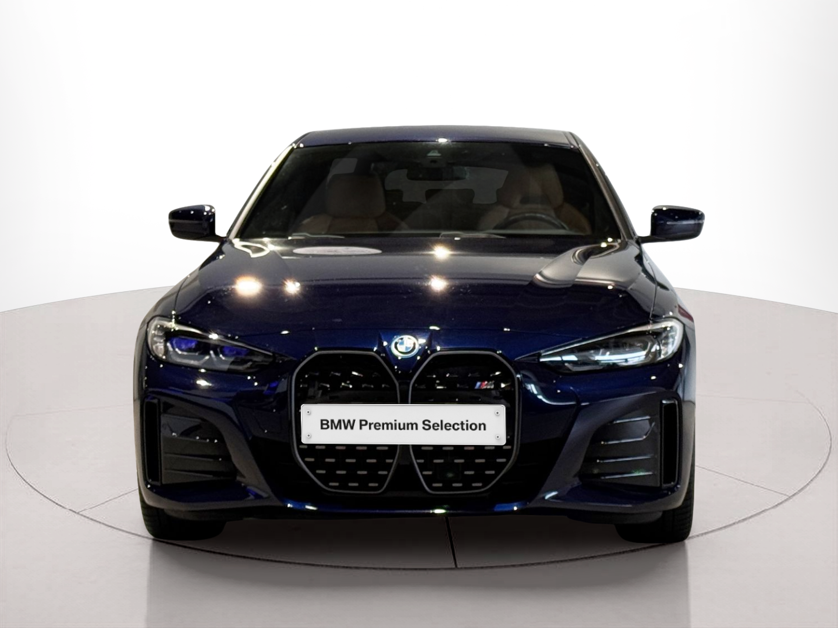 Fotos de BMW i4 i4 eDrive40 color Azul. Año 2022. 250KW(340CV). Elétrico. En concesionario BMcar Braga de Braga